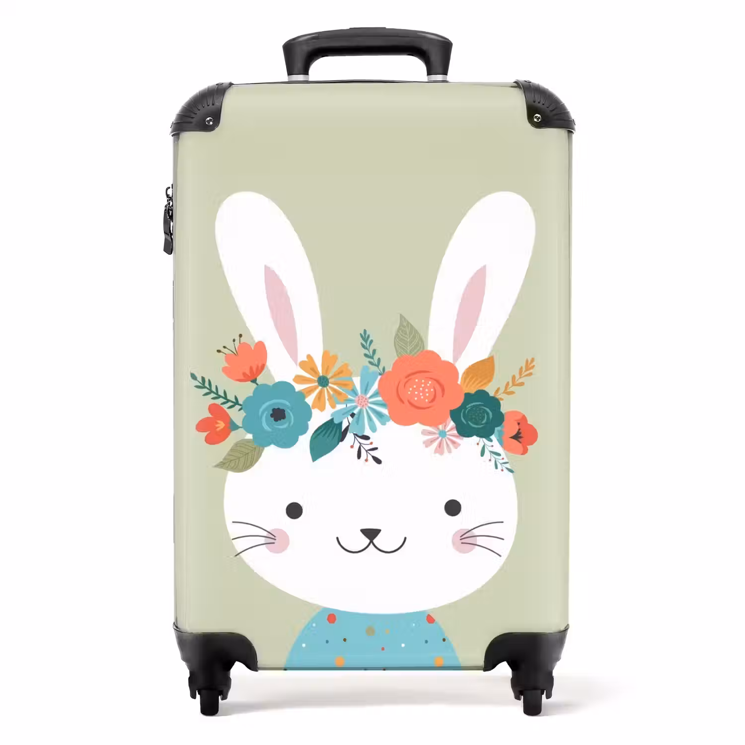 Hippie haas NBS - Handbagage koffer - Unisex middel -productfoto_recht