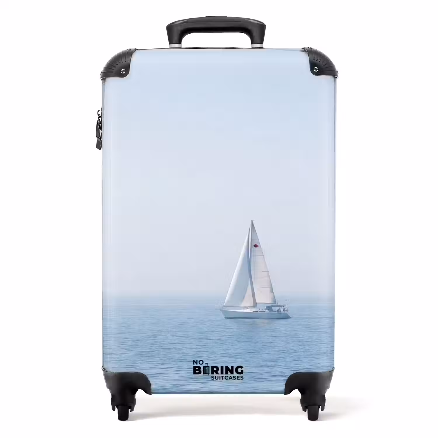 Horizon - Zeilboot - Zee NBS - Handbagage koffer - Volwassenen Unisex middel -productfoto_recht