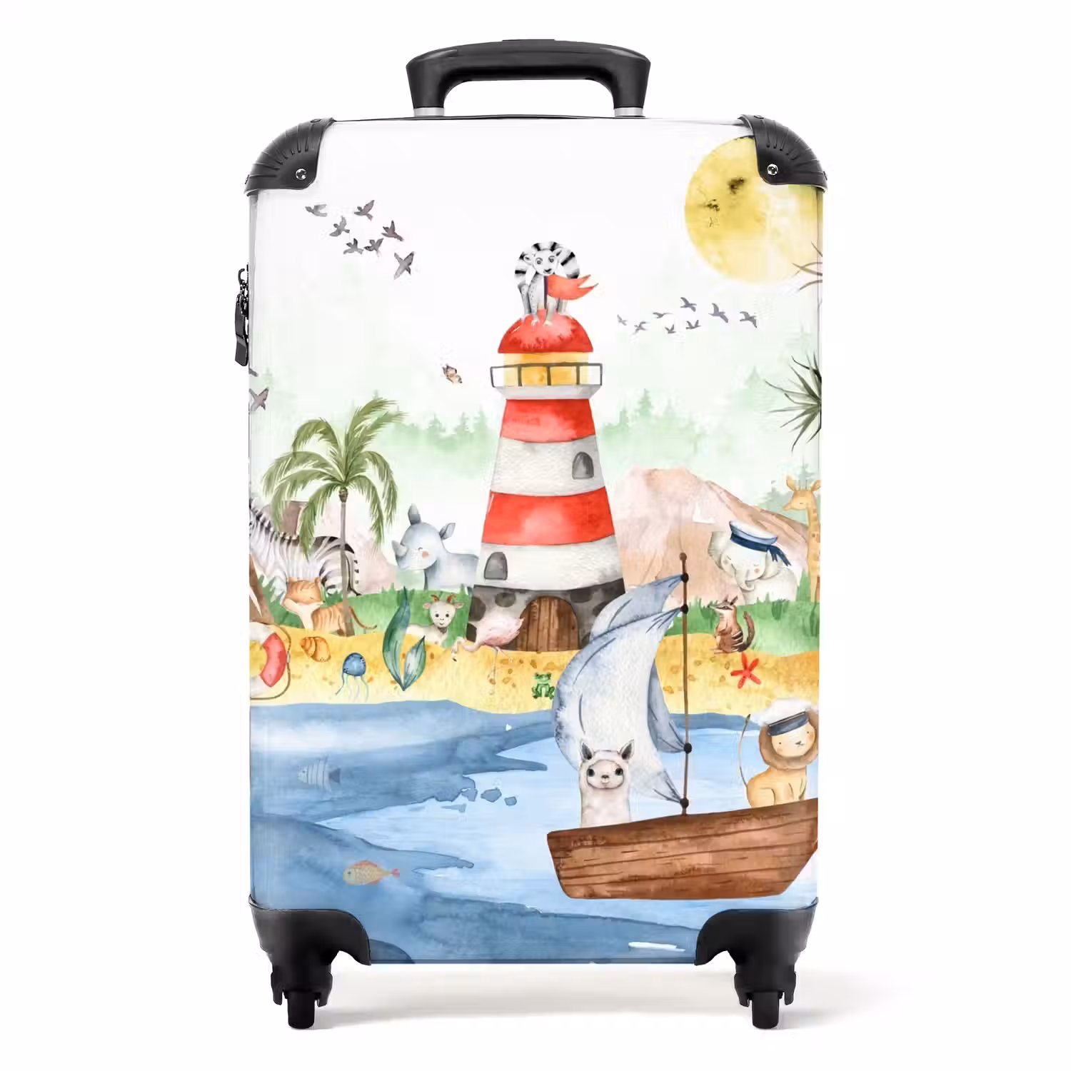 Eilandplezier NBS - Handbagage koffer - Unisex middel -productfoto_recht