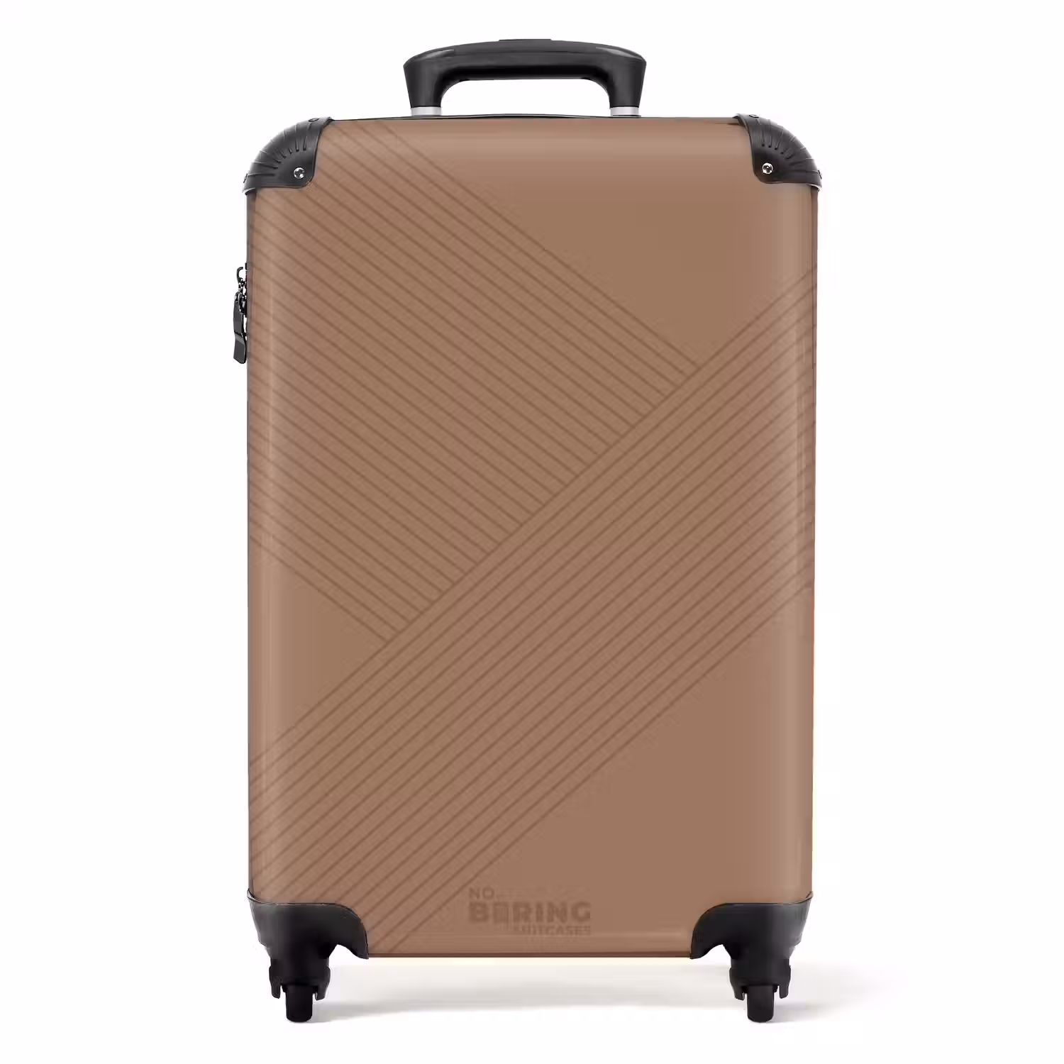 Minimal - Kruisende lijnen op NBS - Handbagage koffer - Unisex middel -productfoto_recht