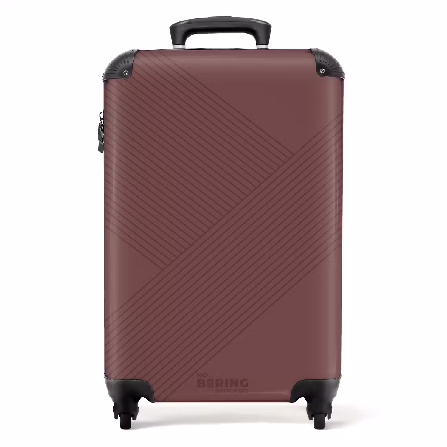 Minimal - Kruisende lijnen op NBS - Handbagage koffer - Unisex middel -productfoto_recht