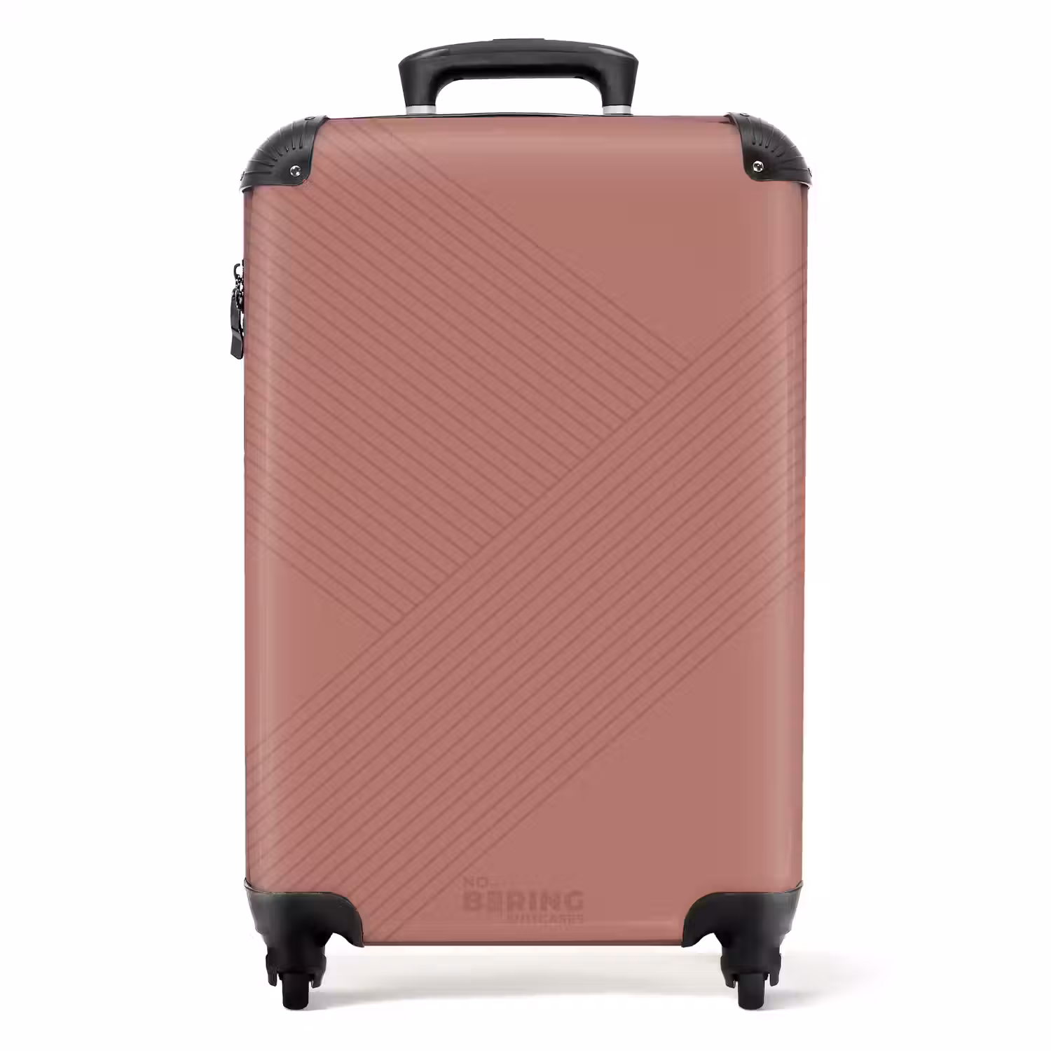 Minimal - Kruisende lijnen op NBS - Handbagage koffer - Unisex middel -productfoto_recht