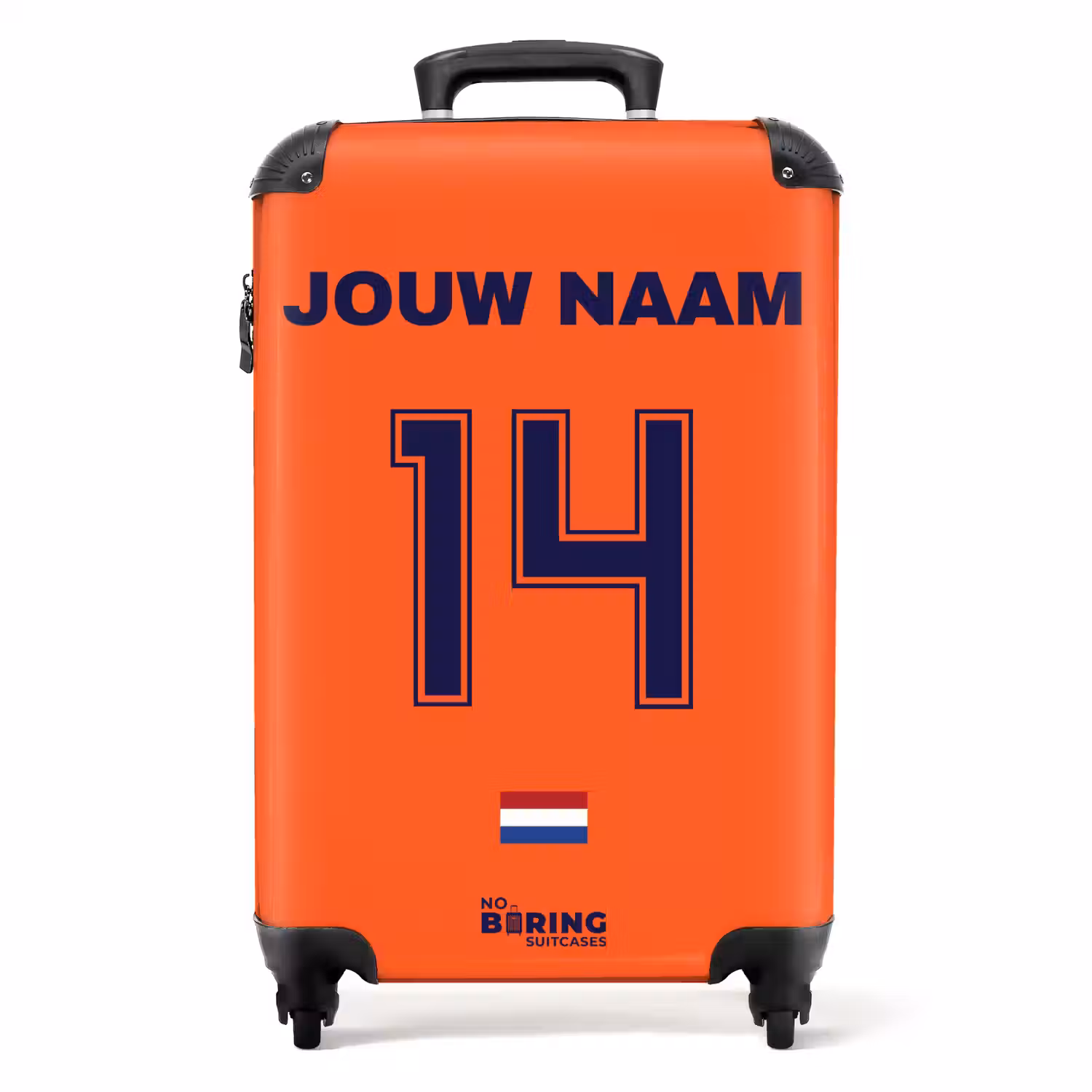 EK koffer 2024 - Nederland thuis tenue NBS - Handbagage koffer - Unisex middel -productfoto_recht