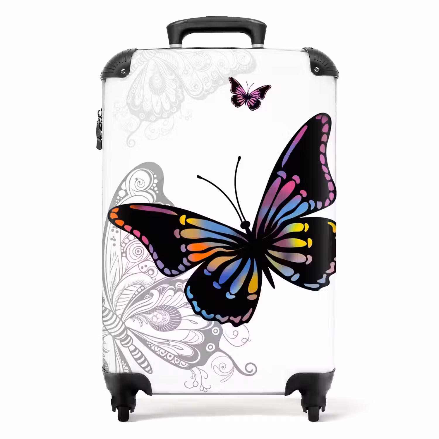 Petal papillon NBS - Handbagage koffer - Unisex middel -productfoto_recht