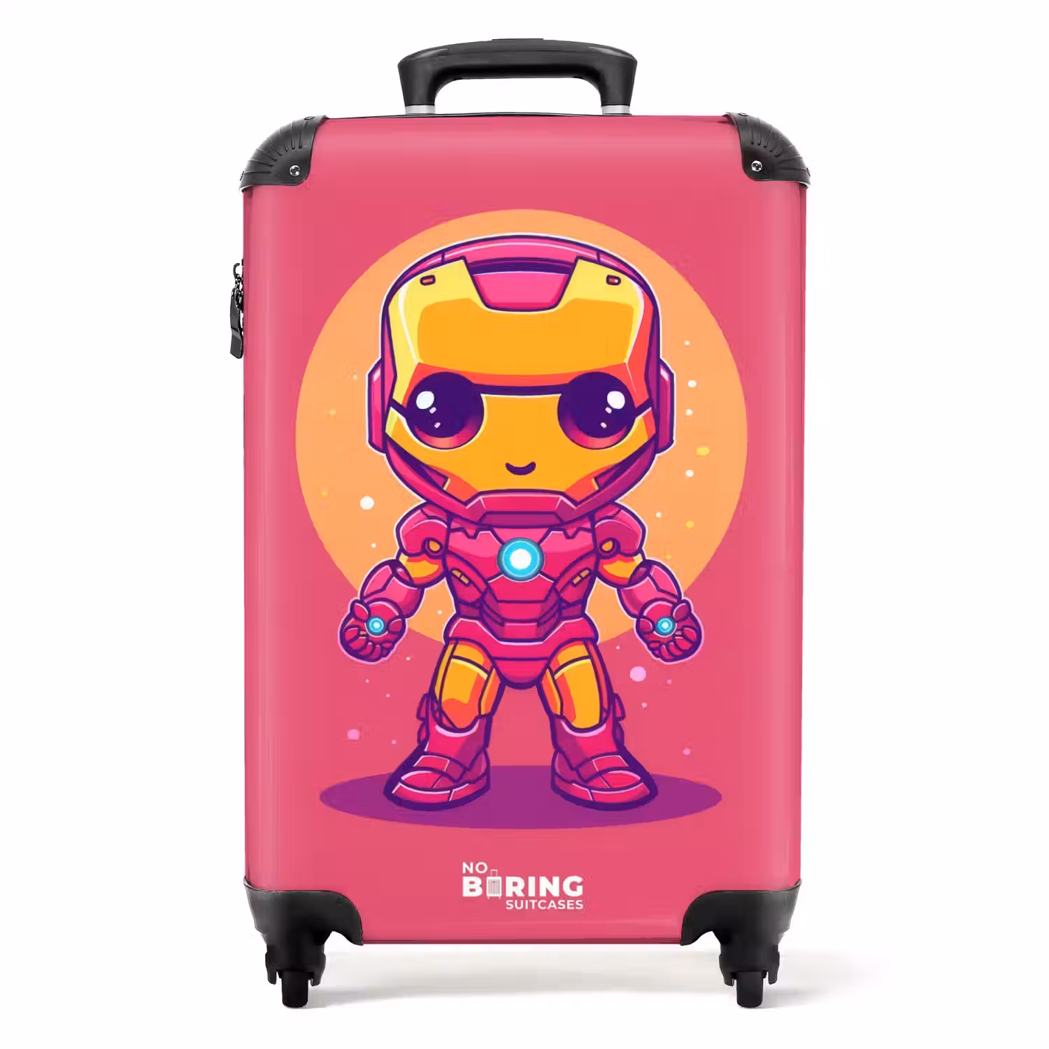 Roze ranger NBS - Handbagage koffer - Unisex middel -productfoto_recht