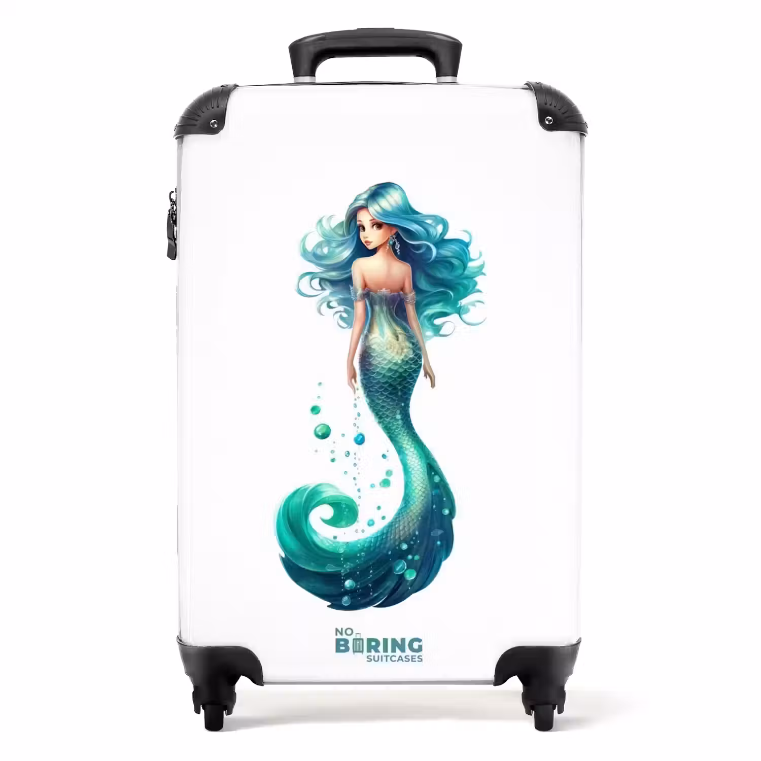 Sandra smaragd NBS - Handbagage koffer - Unisex middel -productfoto_recht