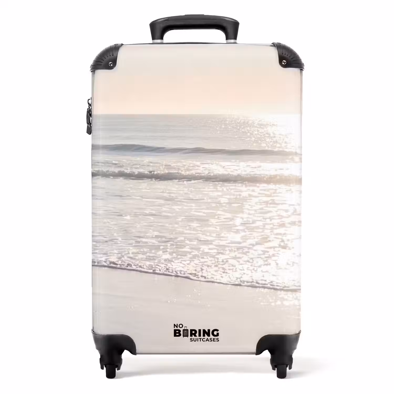 Zee - Zon - Zand NBS - Handbagage koffer - Volwassenen Unisex middel -productfoto_recht