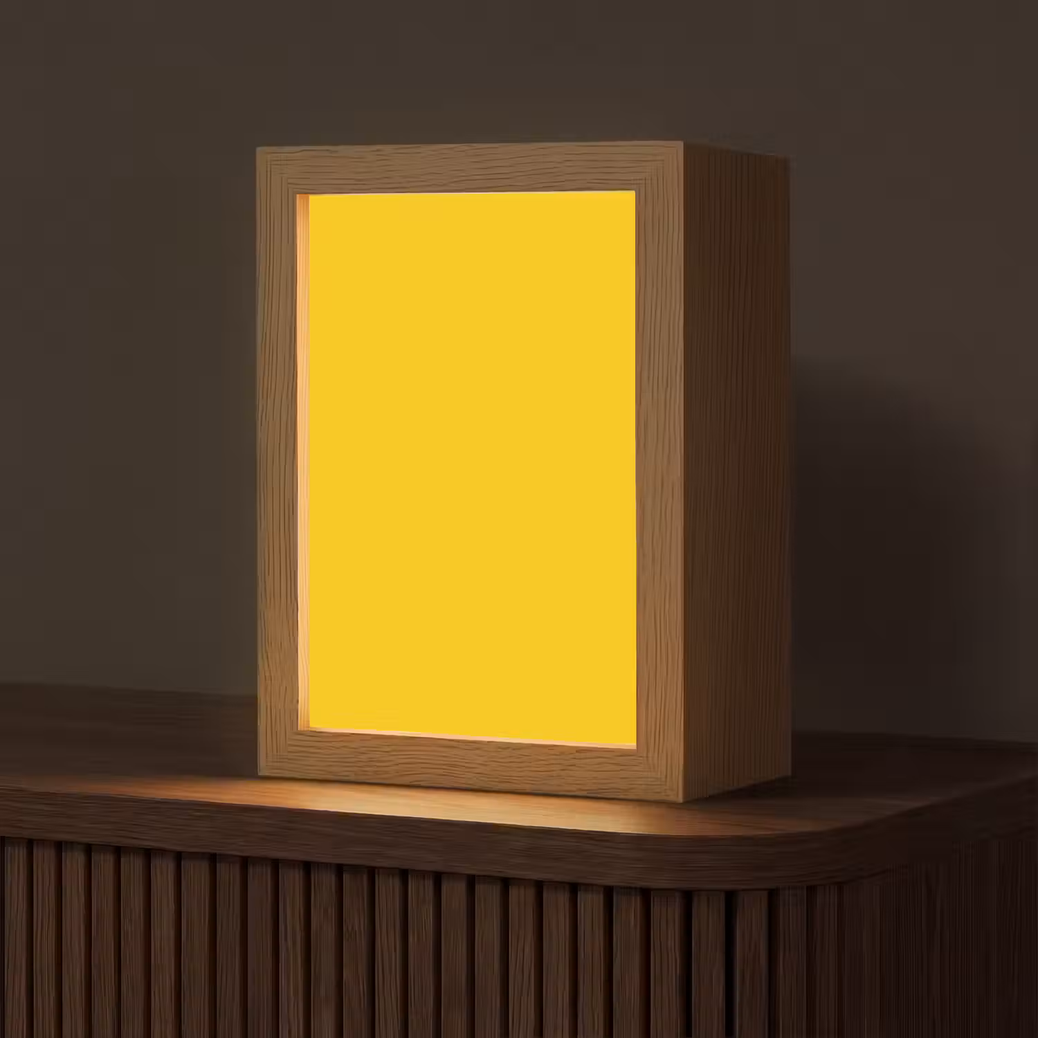 Antique - Gold - Geel Light Box met kabel (Tafellamp) klein 925 -z3d_website