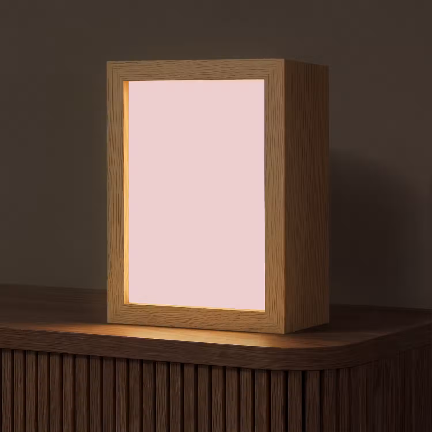 Blush - Pink - Roze Light Box met kabel (Tafellamp) klein 925 -z3d_website