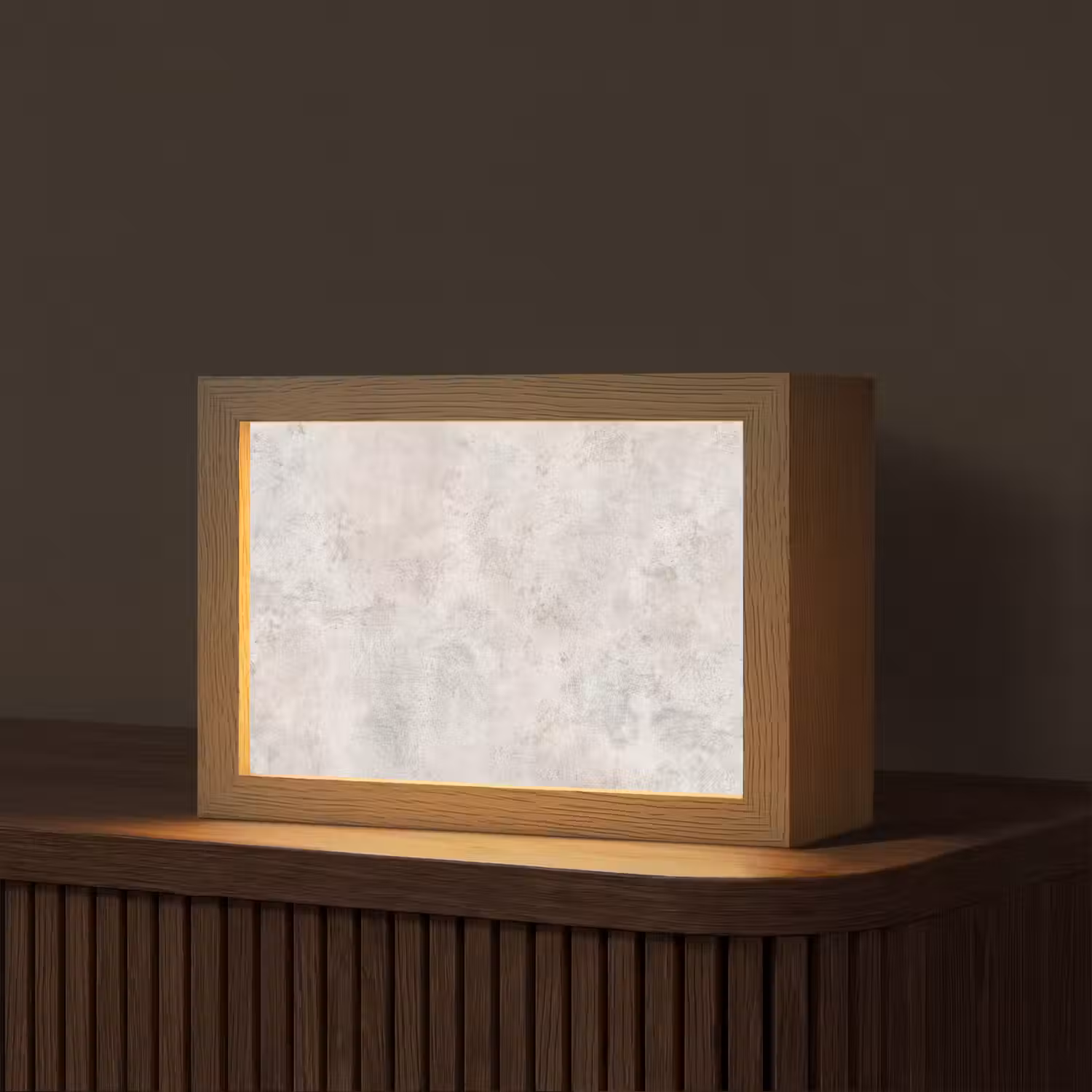 Beton - Grijs - Wit Light Box met kabel (Tafellamp) klein -z3d_website