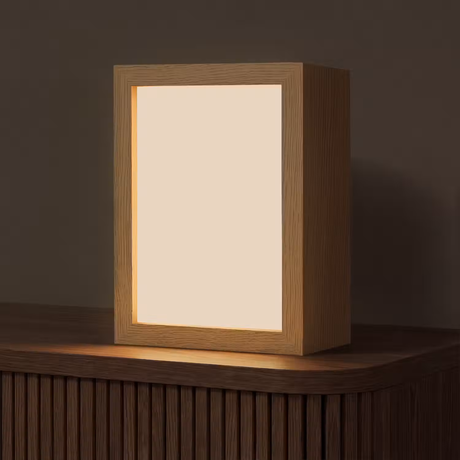 Cream - Nude - Neutraal Light Box met kabel (Tafellamp) klein 925 -z3d_website