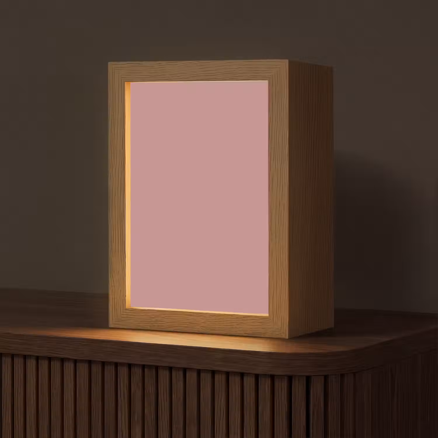 Dusty - Rose - Roze Light Box met kabel (Tafellamp) klein 925 -z3d_website