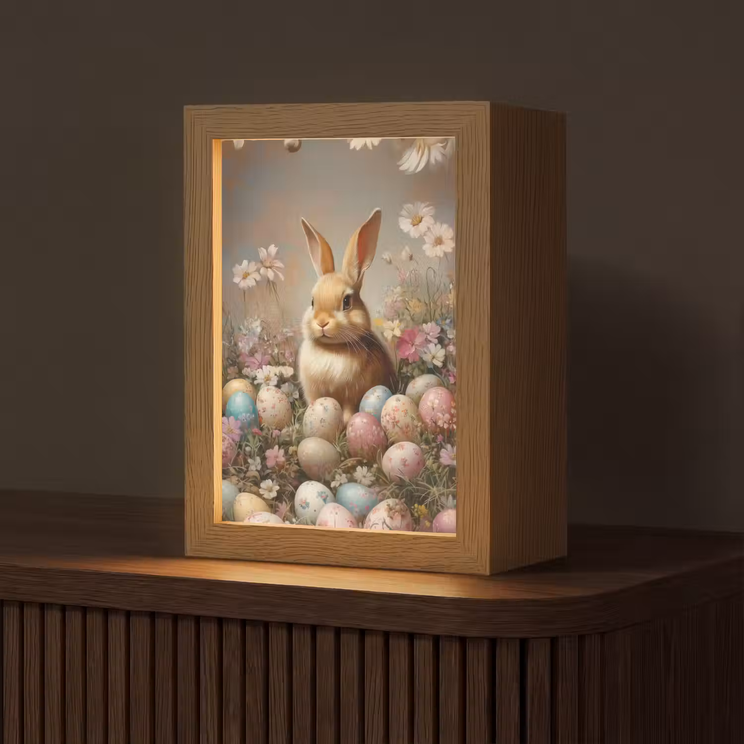 Paashaas - Lente - Paaseieren Light Box met kabel (Tafellamp) klein -z3d_website