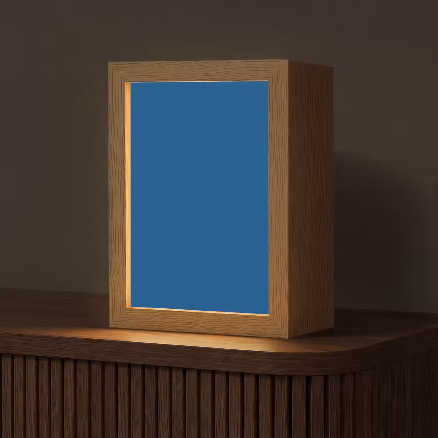 Free - Groove - Blauw Light Box met kabel (Tafellamp) klein 925 -z3d_website