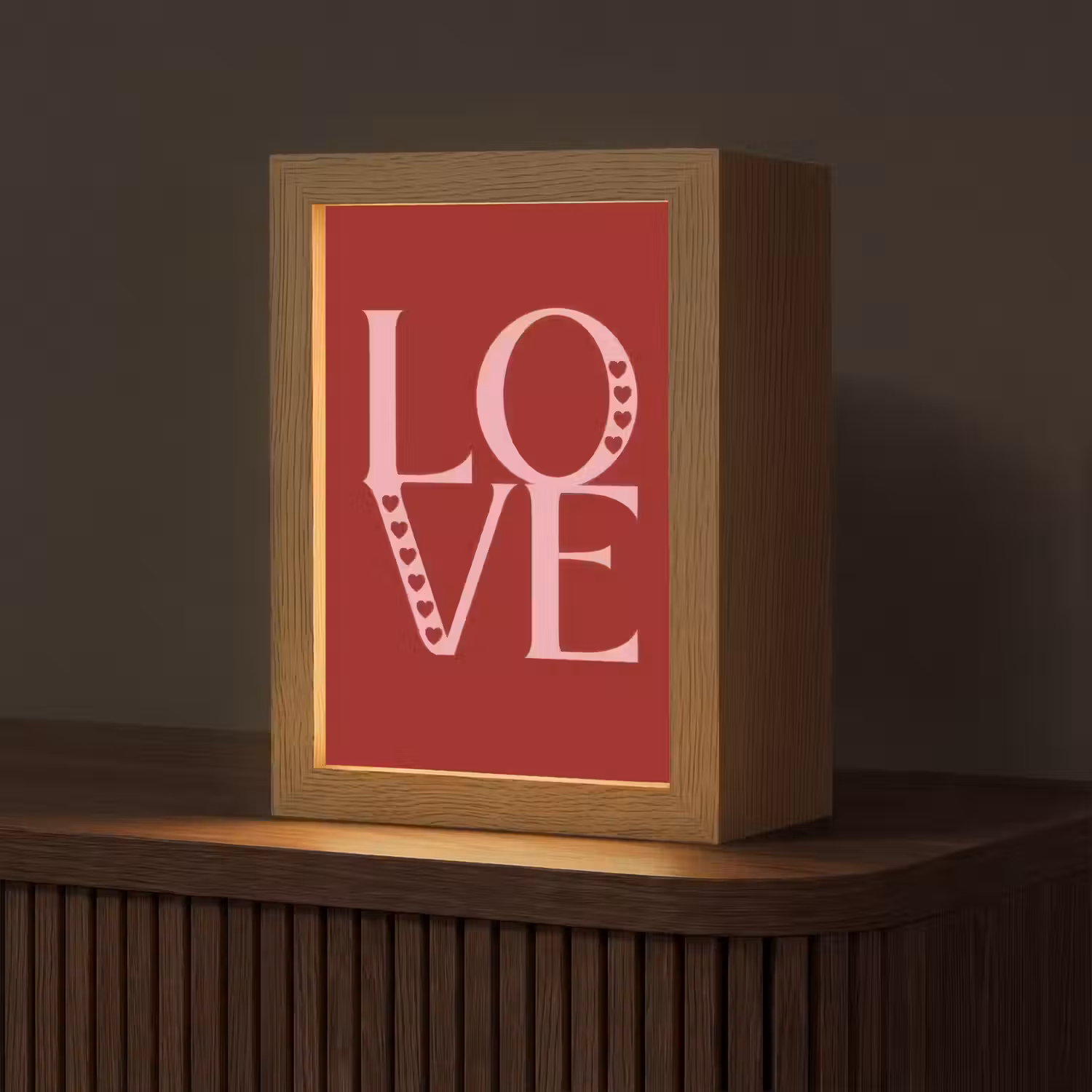 Love - Rood - Hatjes Light Box met kabel (Tafellamp) klein -z3d_website