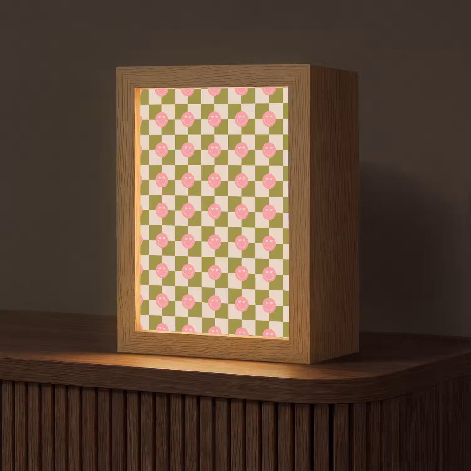 Patroon - Smileys - Blokken Light Box met kabel (Tafellamp) klein 925 -z3d_website