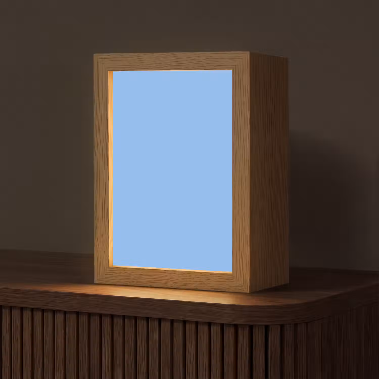 Sky - Glow - Blauw Light Box met kabel (Tafellamp) klein 925 -z3d_website