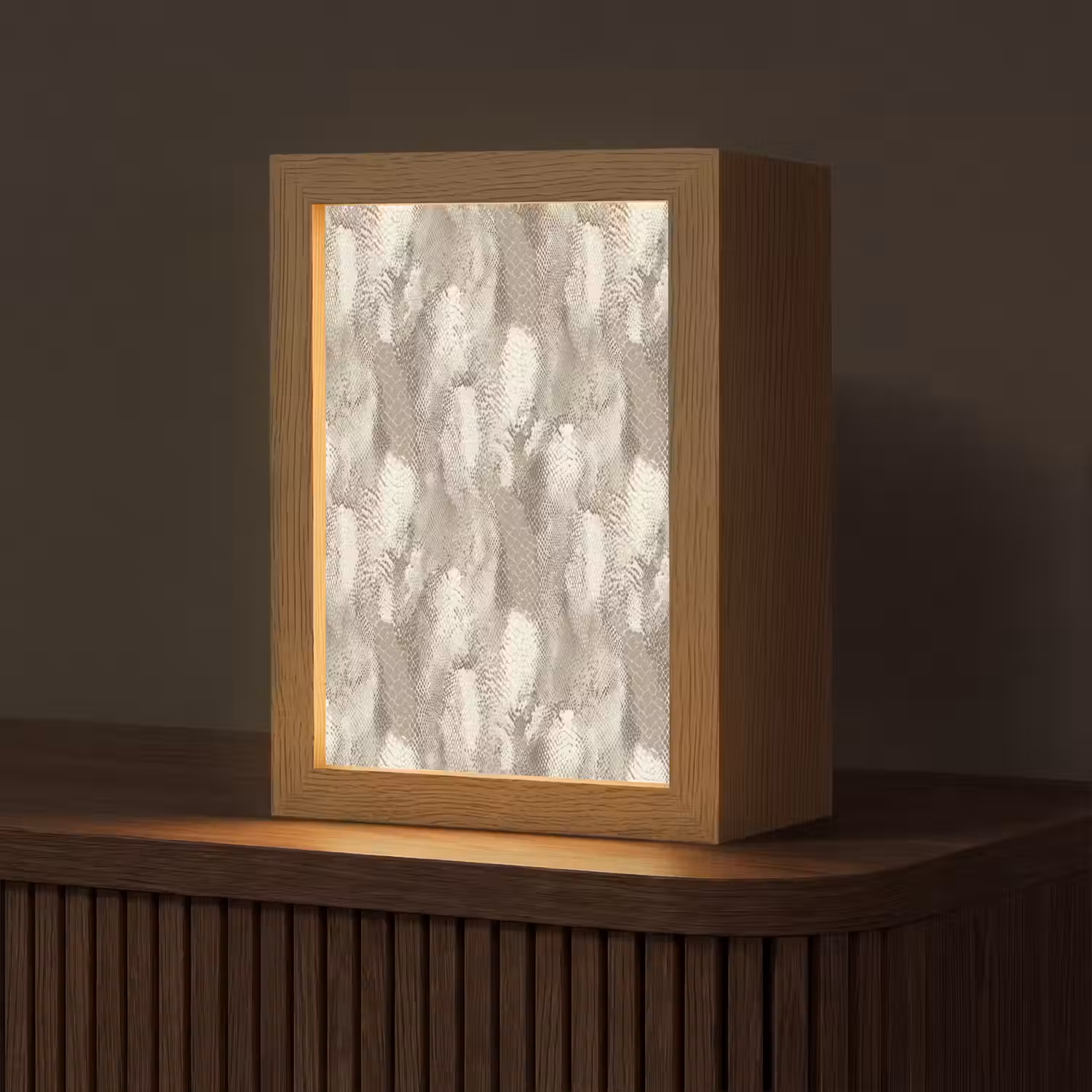 Slang - Textuur - Zand Light Box met kabel (Tafellamp) klein 925 -z3d_website