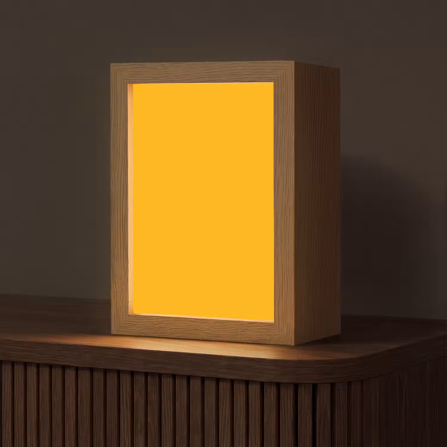 Vivid - Amber - Geel Light Box met kabel (Tafellamp) klein 925 -z3d_website