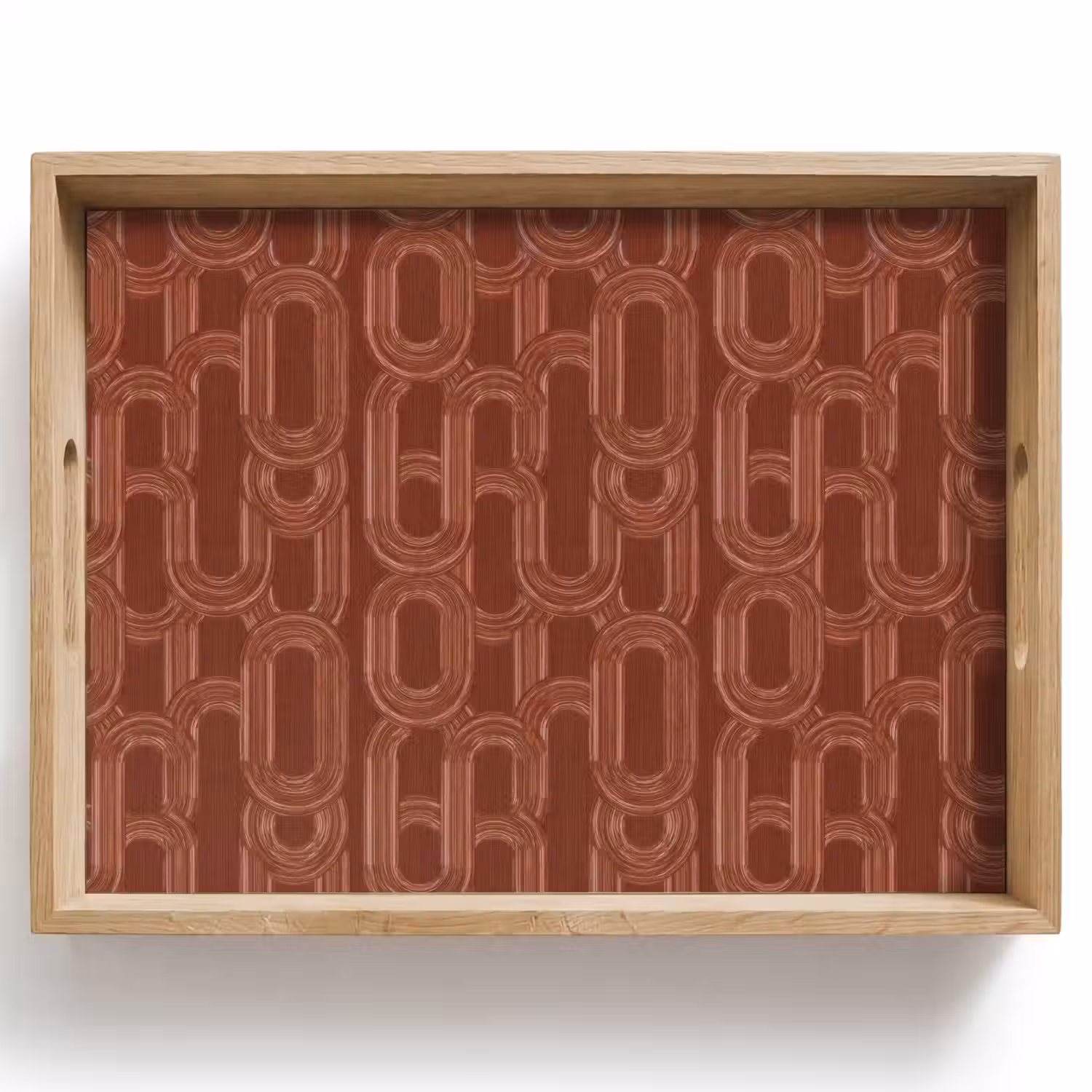 Abstract - Textuur - Bruin Dienblad Rechthoek middel 911 -z3d_shopping