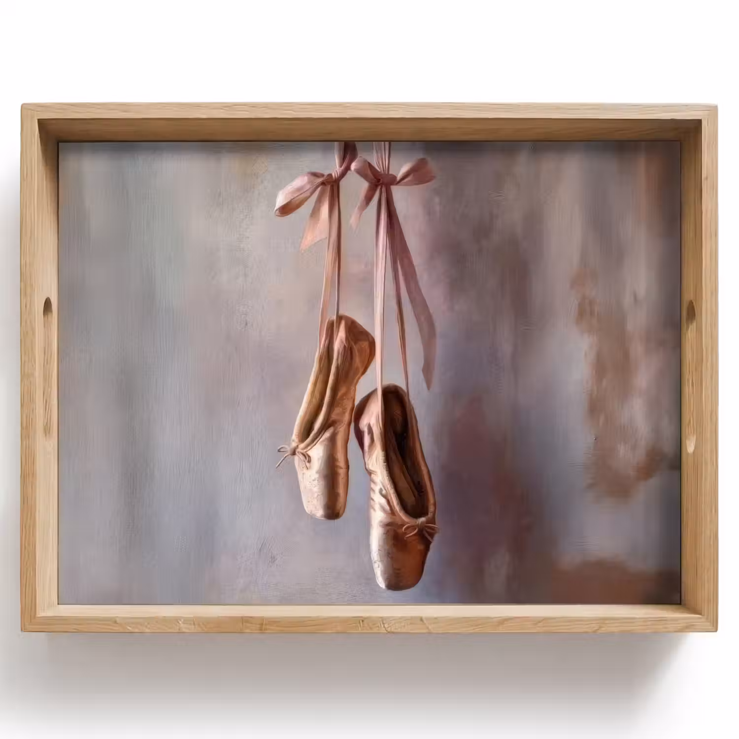 Balletschoenen - Satijn - Aardetinten Dienblad Rechthoek middel -z3d_shopping