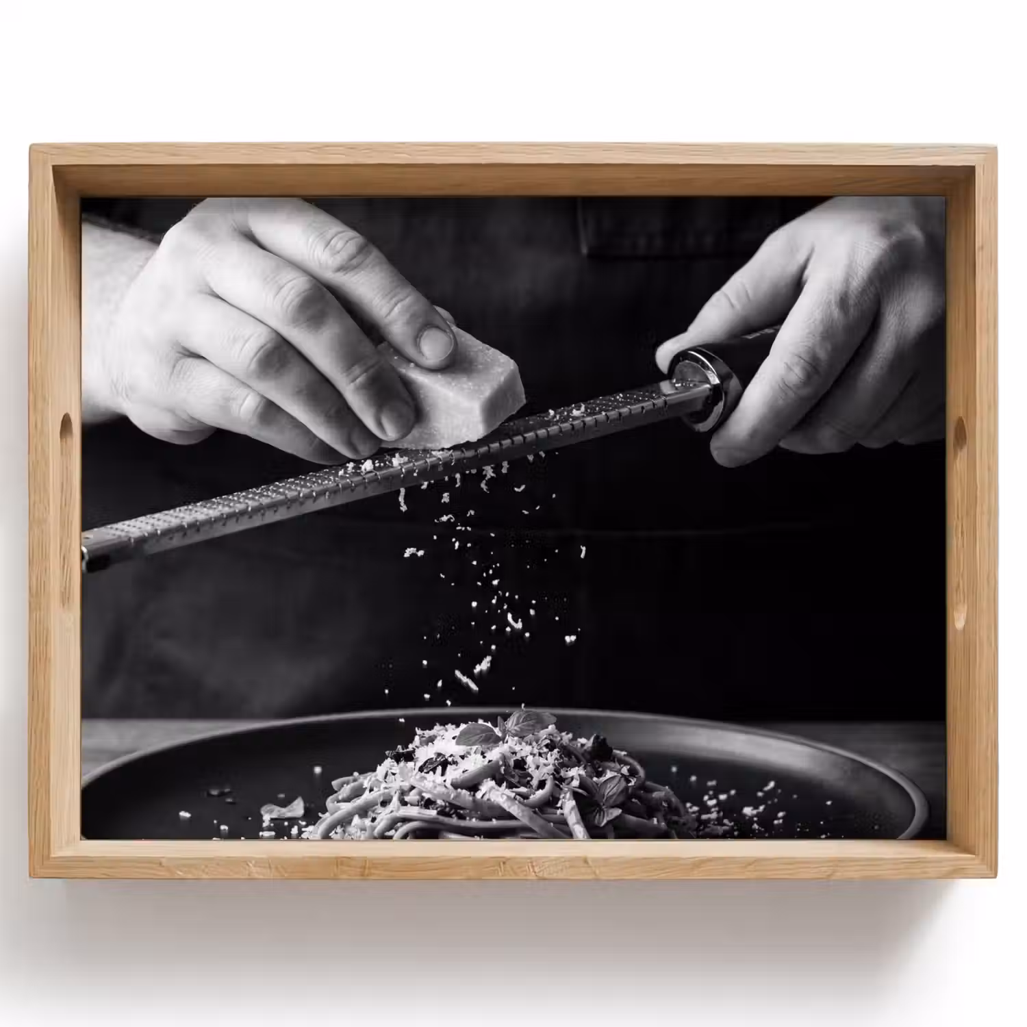 Kaas - Pasta - Rasp Dienblad Rechthoek middel -z3d_shopping