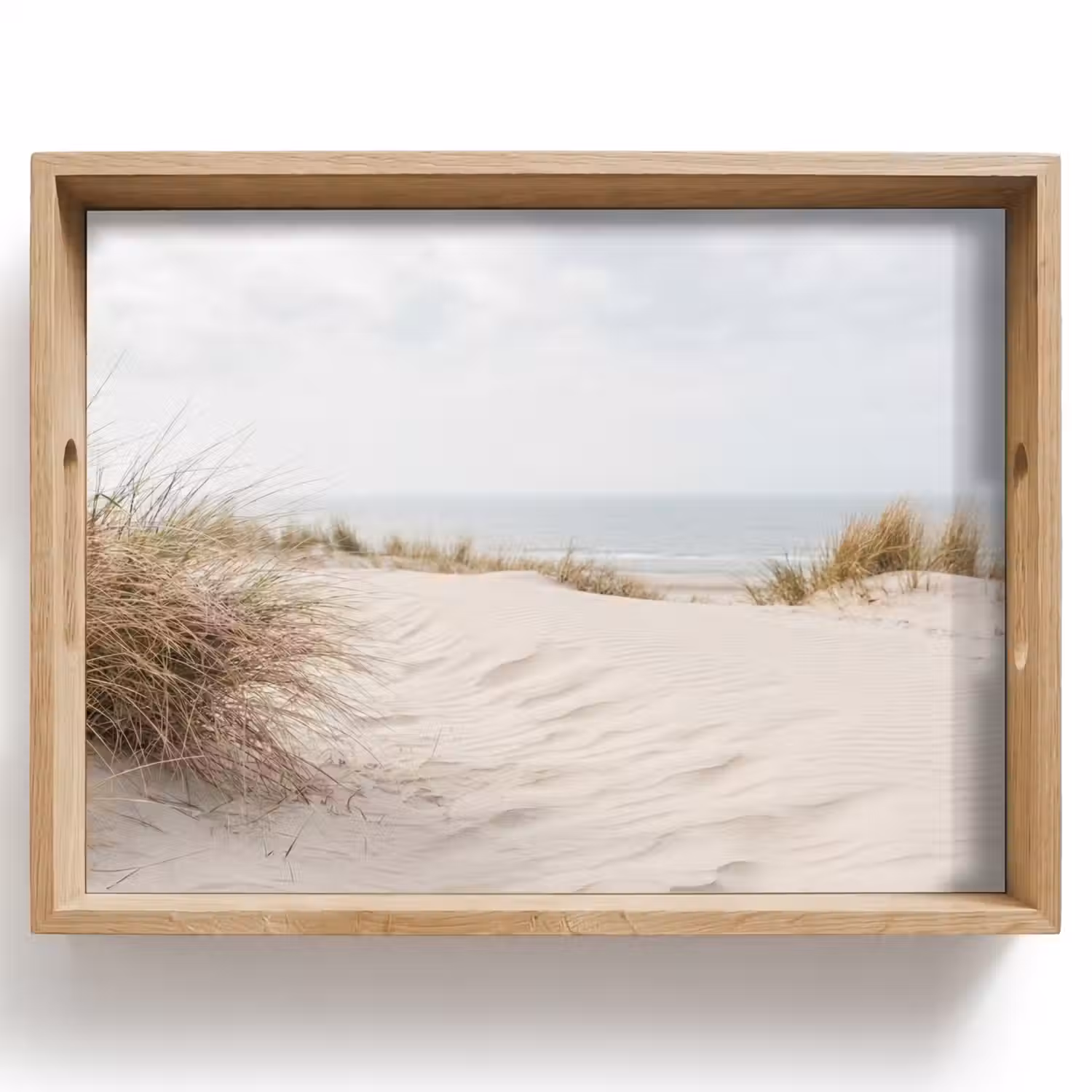 Wolken - Duinlandschap - Zand Dienblad Rechthoek middel -z3d_shopping