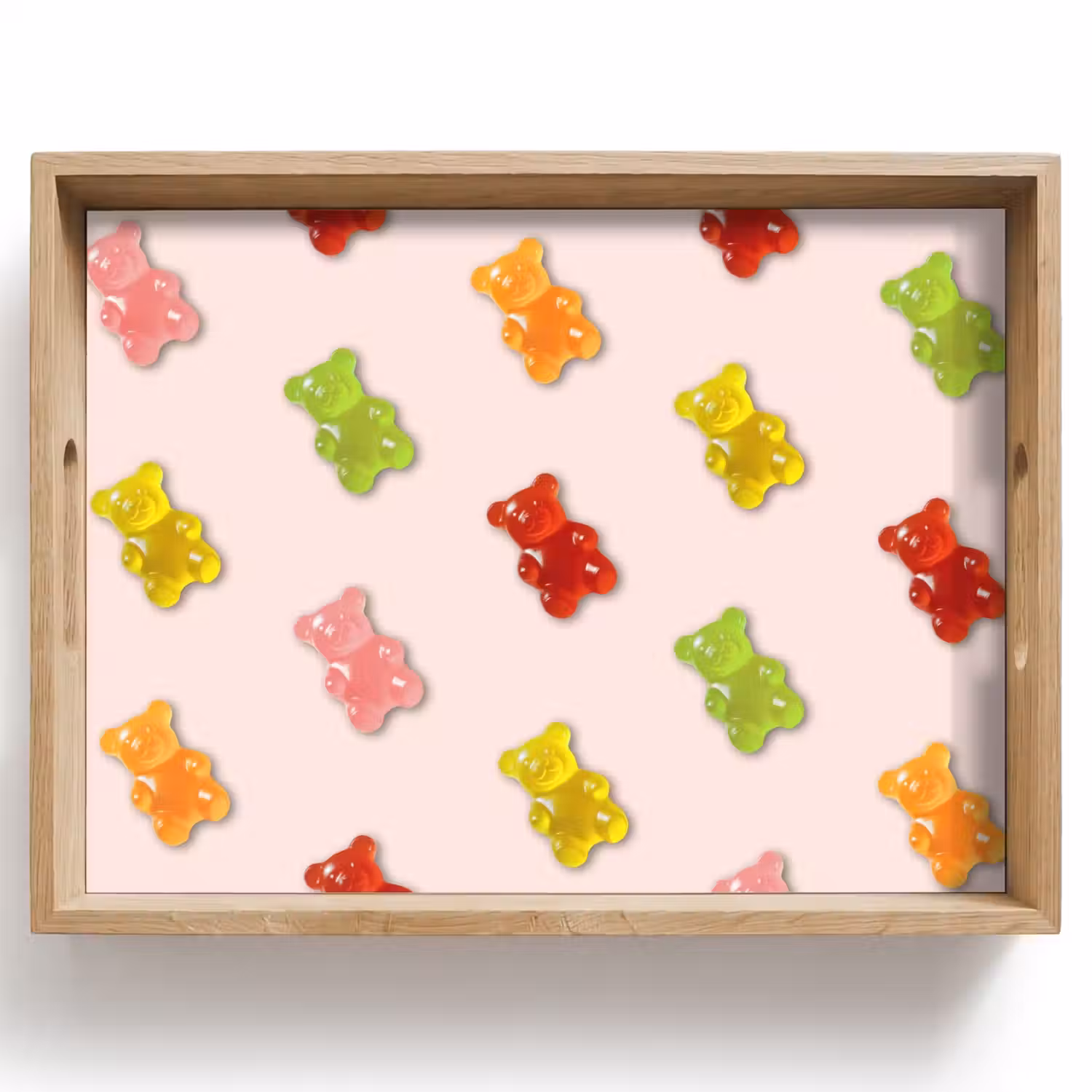 Kleur - Snoep - Roze Dienblad Rechthoek middel -z3d_shopping