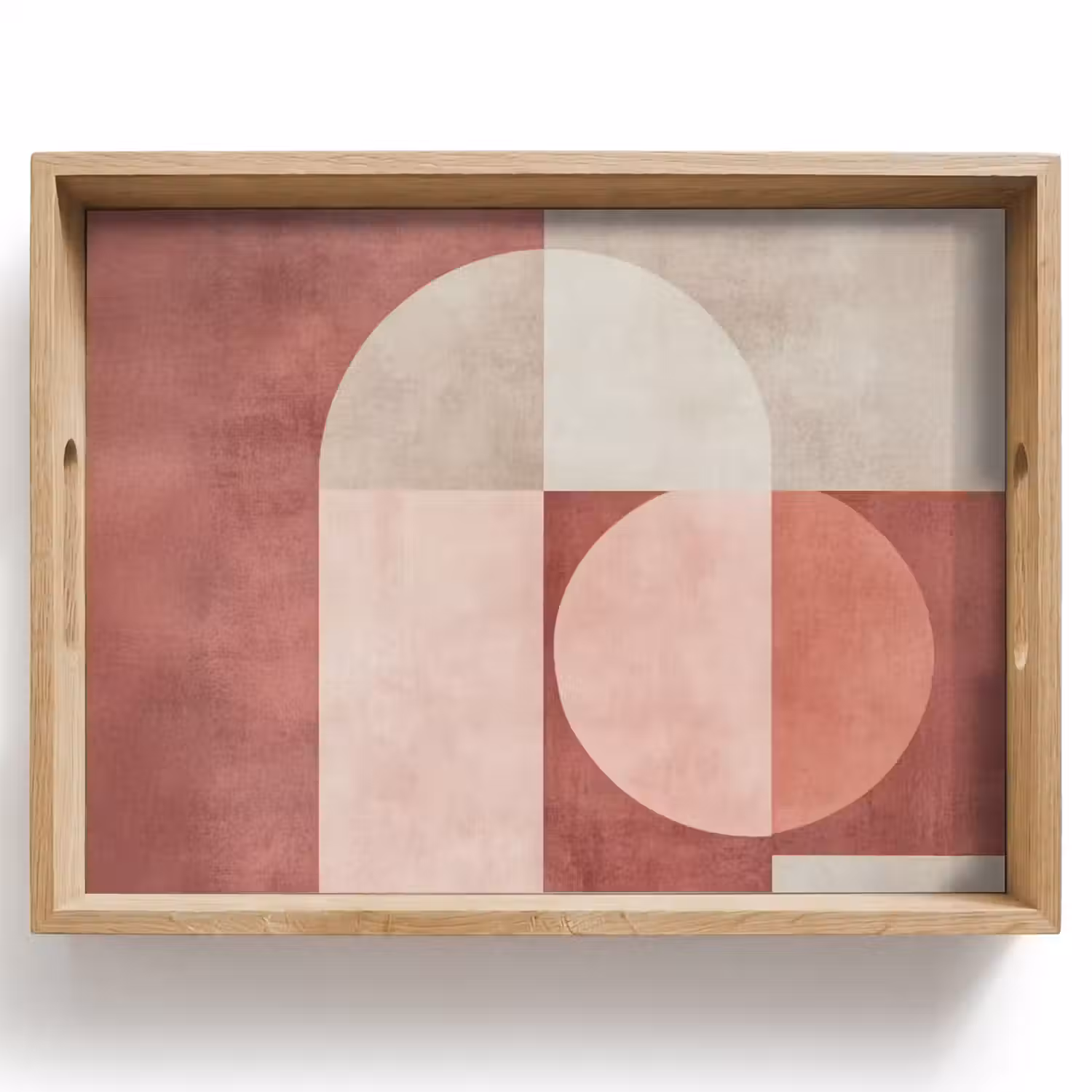 Figuren - Abstract - Roze Dienblad Rechthoek middel -z3d_shopping