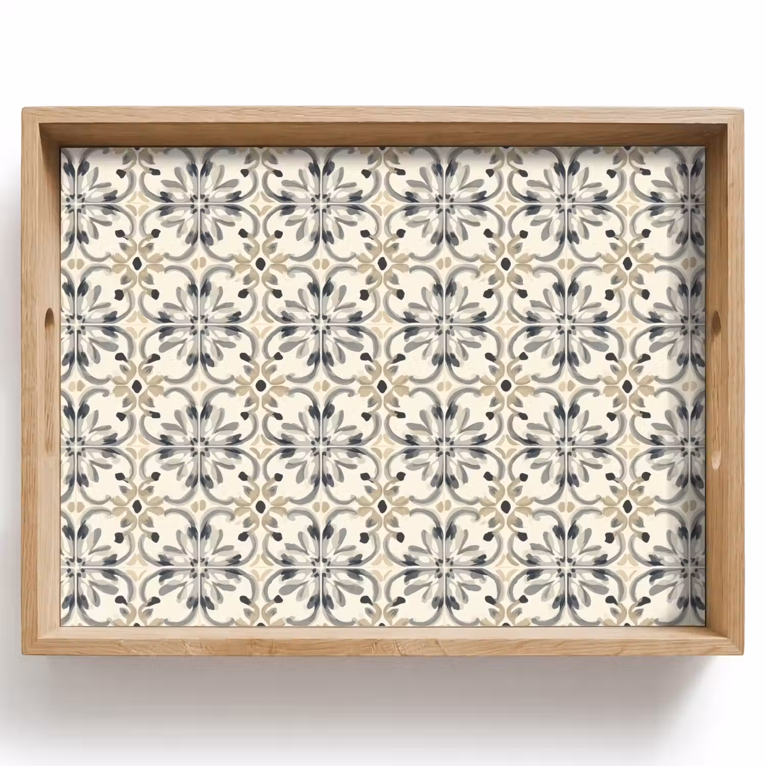 Floraal - Patroon - Kleurrijk Dienblad Rechthoek middel 911 -z3d_shopping