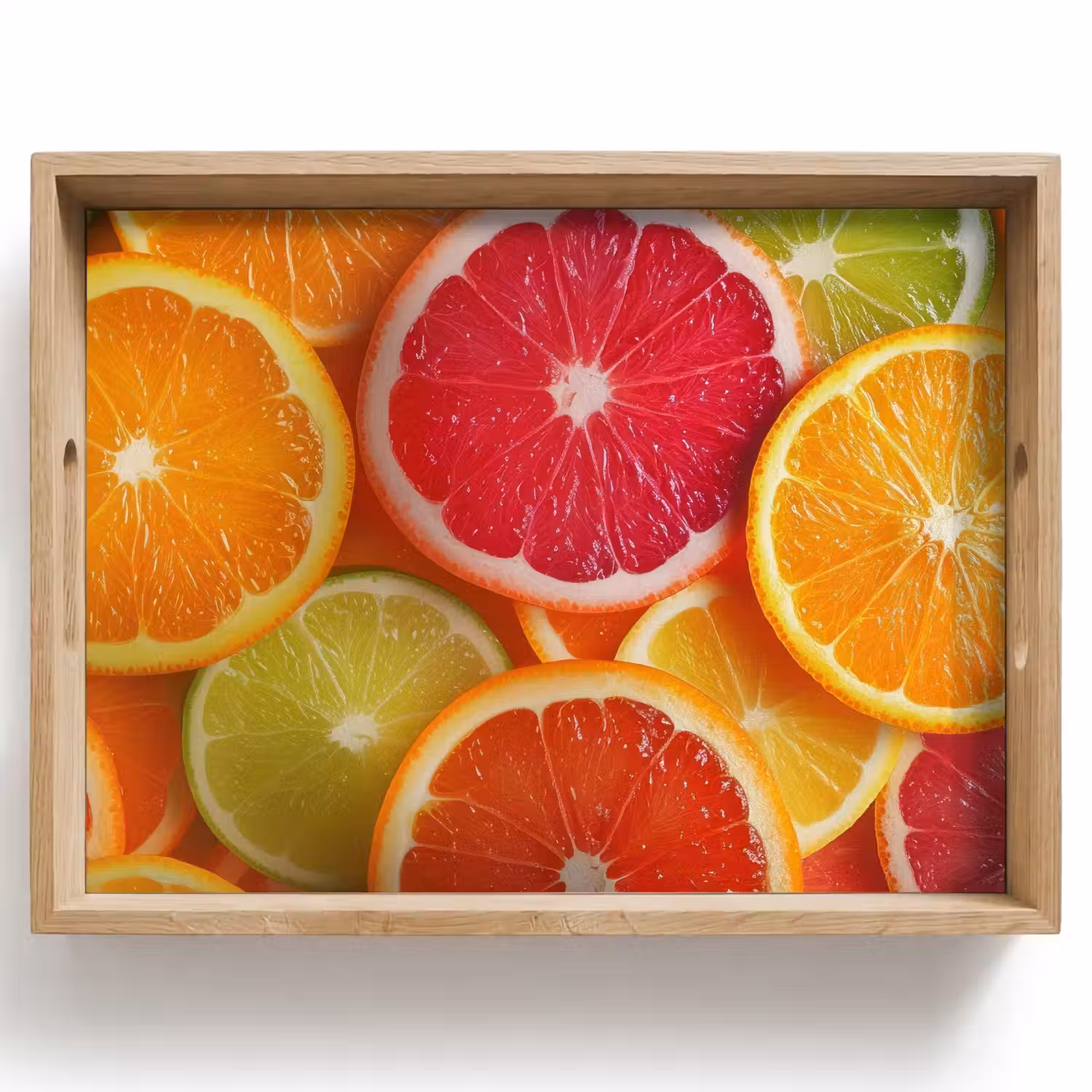 Fruit - Kleurrijk - Close up Dienblad Rechthoek middel -z3d_shopping