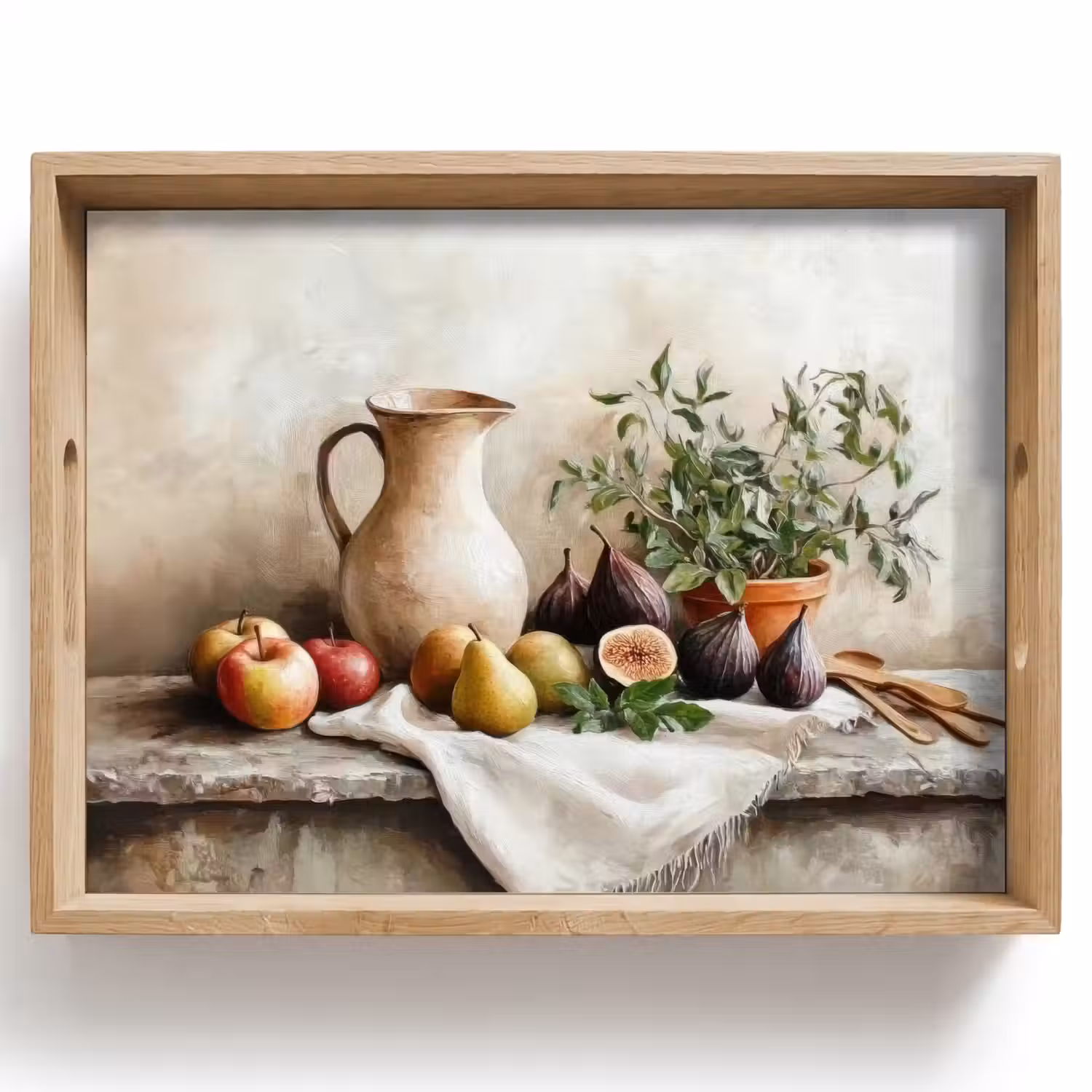 Fruit - Kruiden - Landelijk Dienblad Rechthoek middel -z3d_shopping