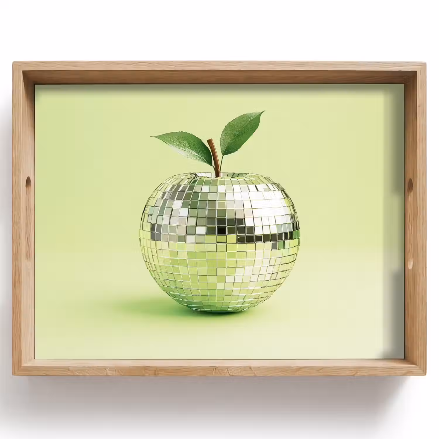 Groen - Disco - Decoratie - Appel Dienblad Rechthoek middel -z3d_shopping