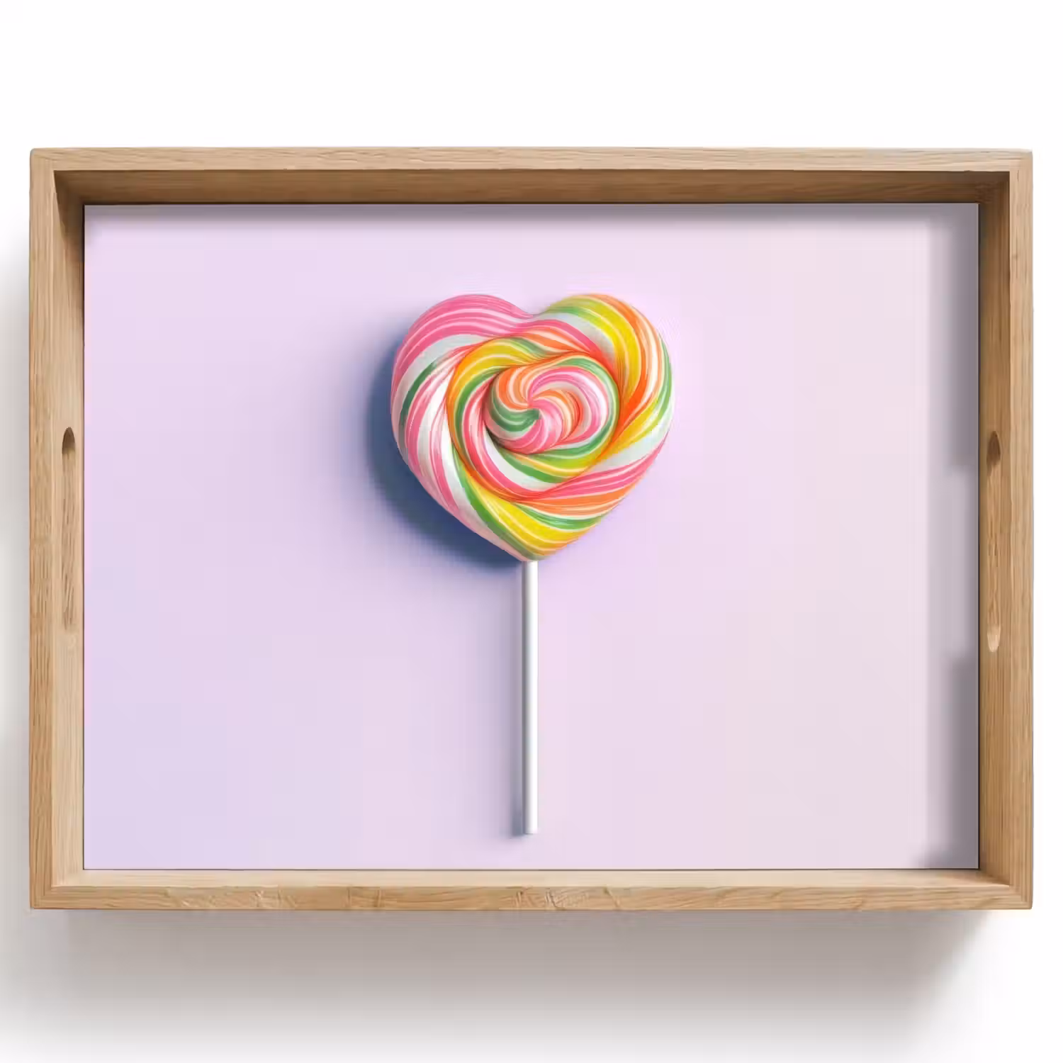 Hart - Lolly - Snoep Dienblad Rechthoek middel -z3d_shopping