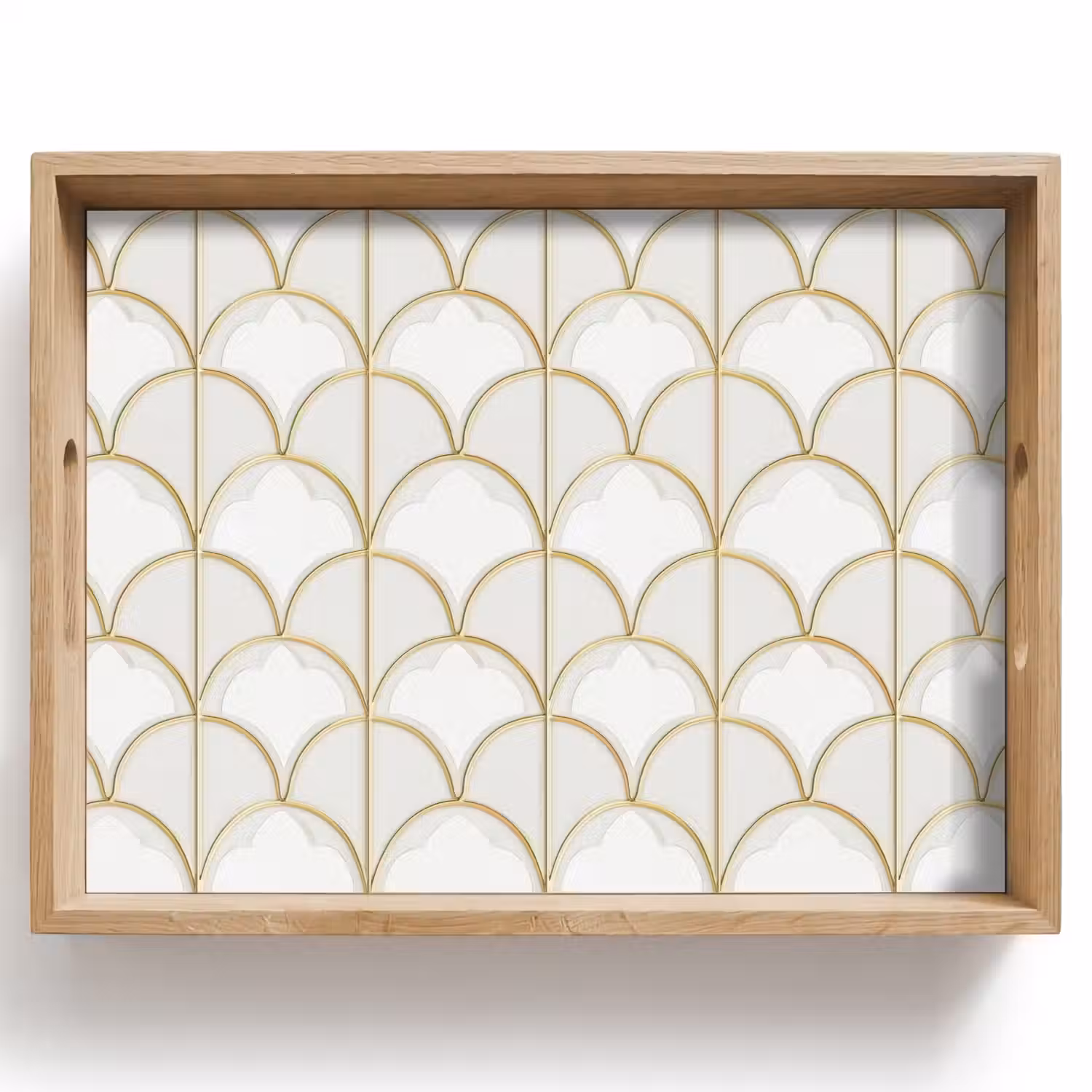 Mozaïek - Bogen - Goud Dienblad Rechthoek middel 911 -z3d_shopping
