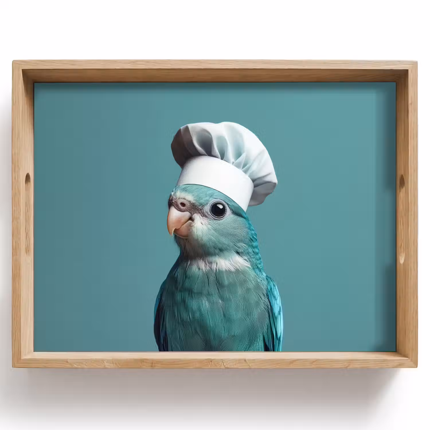 Parkiet - Vogel - Koksmuts - Cute Dienblad Rechthoek middel -z3d_shopping