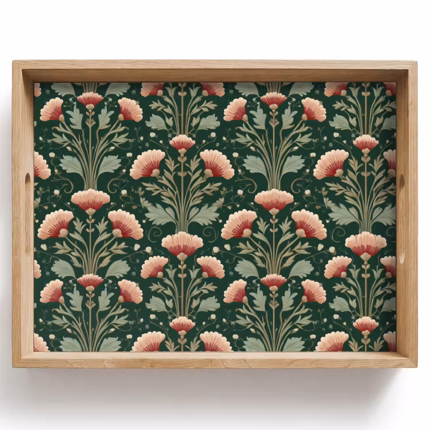 Patroon - Botanisch - Kleurrijk Dienblad Rechthoek middel 911 -z3d_shopping