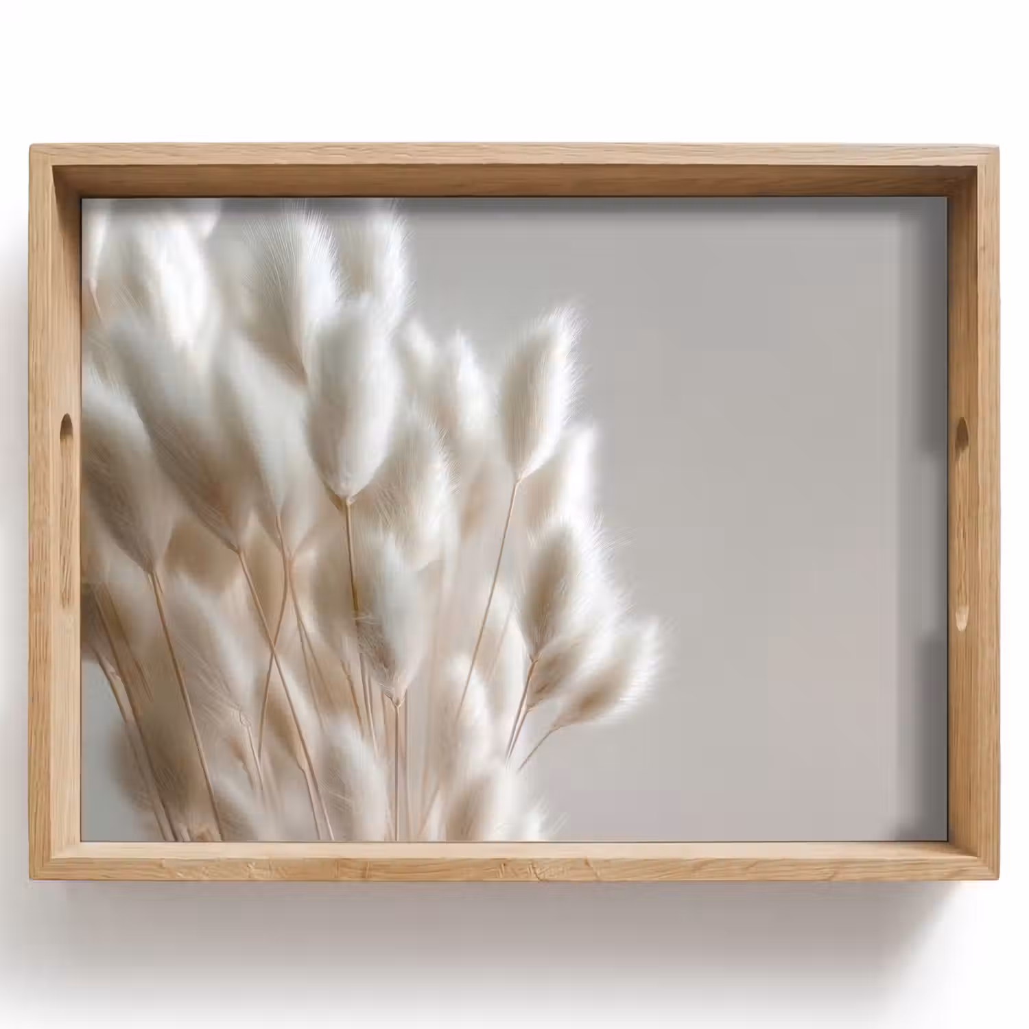 Pluimen - Beige - Minimalistisch Dienblad Rechthoek middel -z3d_shopping