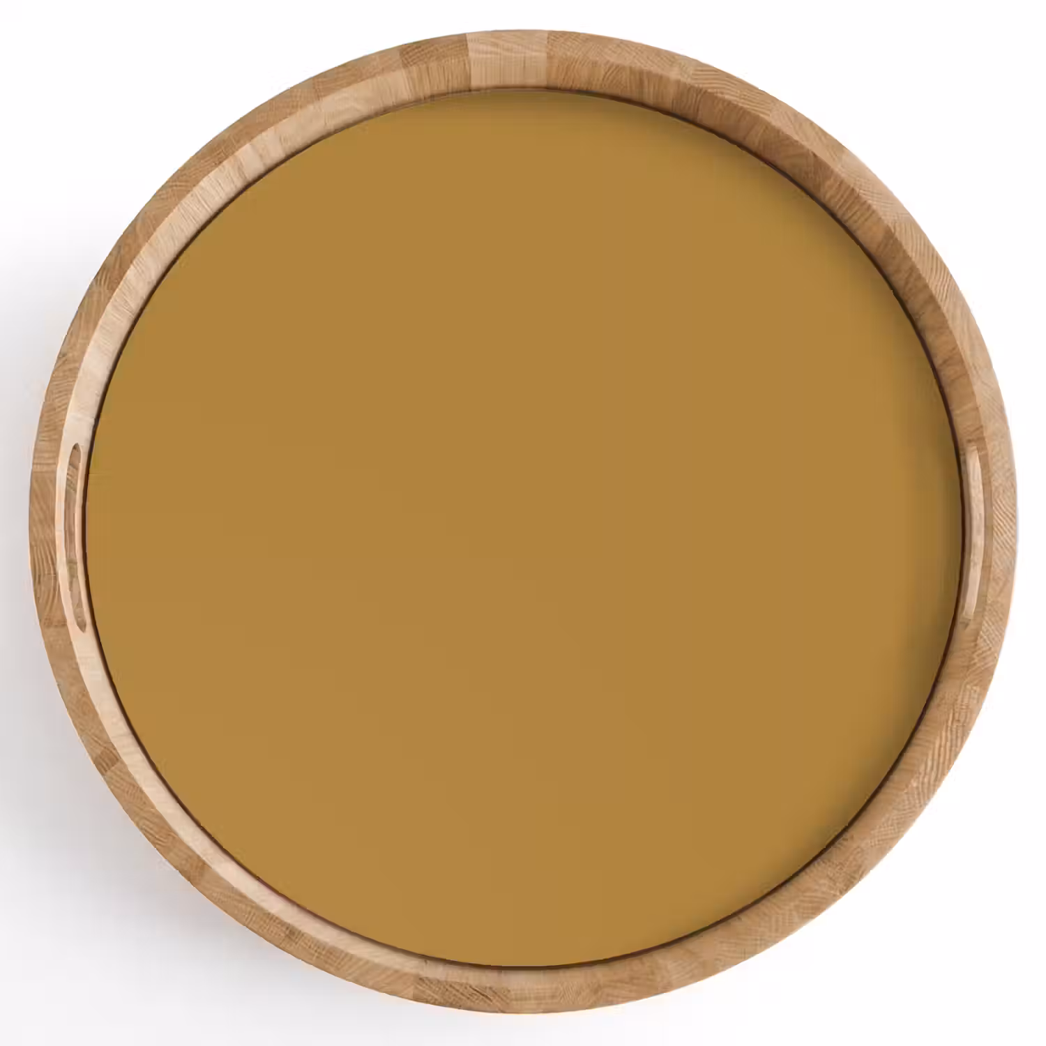 Rhythmic - Ochre - Geel Dienblad Rond middel 914 -z3d_shopping