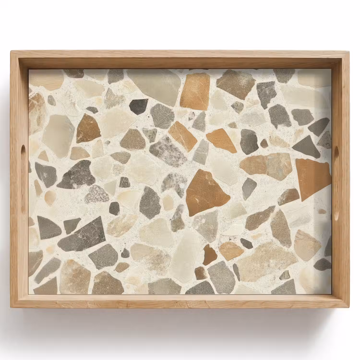 Stenen - Terrazzo - Decoratie - Tegels Dienblad Rechthoek middel -z3d_shopping