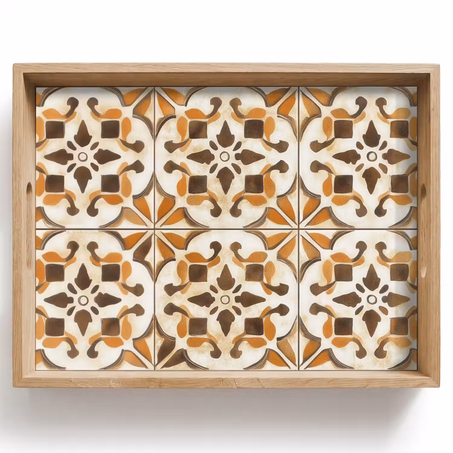 Vintage - Spaans - Decoratie - Keramiek Dienblad Rechthoek middel -z3d_shopping