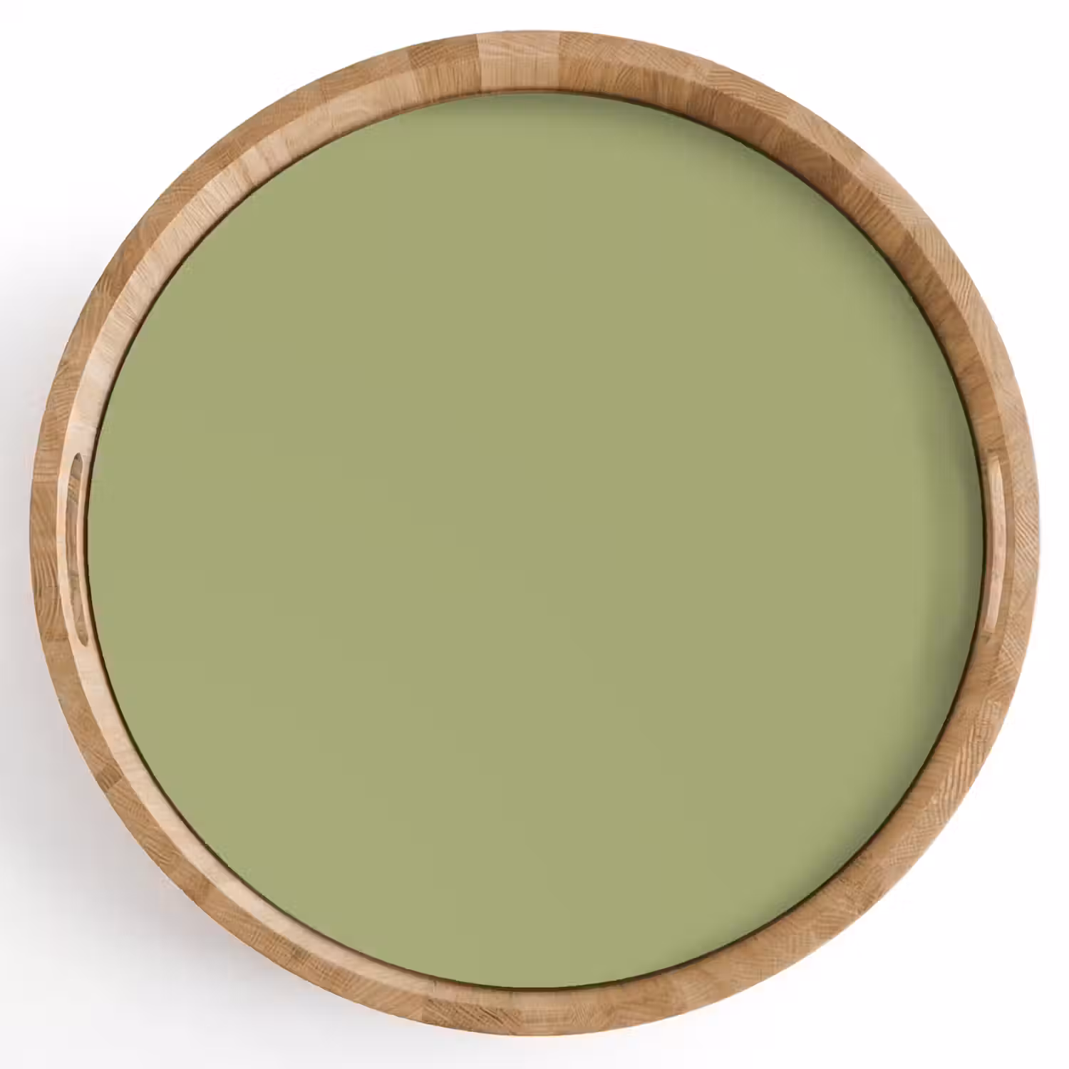Whispering - Sage - Groen Dienblad Rond middel 914 -z3d_shopping