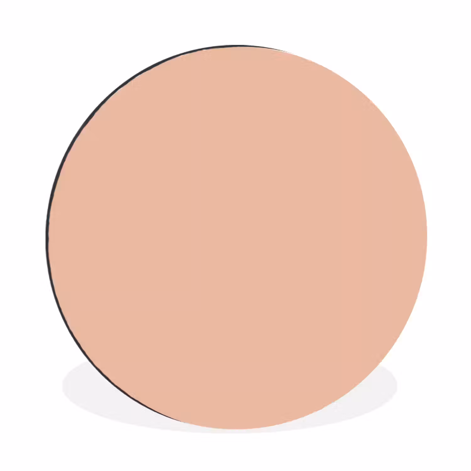 Blush - Terracotta - Nude Wandcirkel aluminium klein 190 -3d