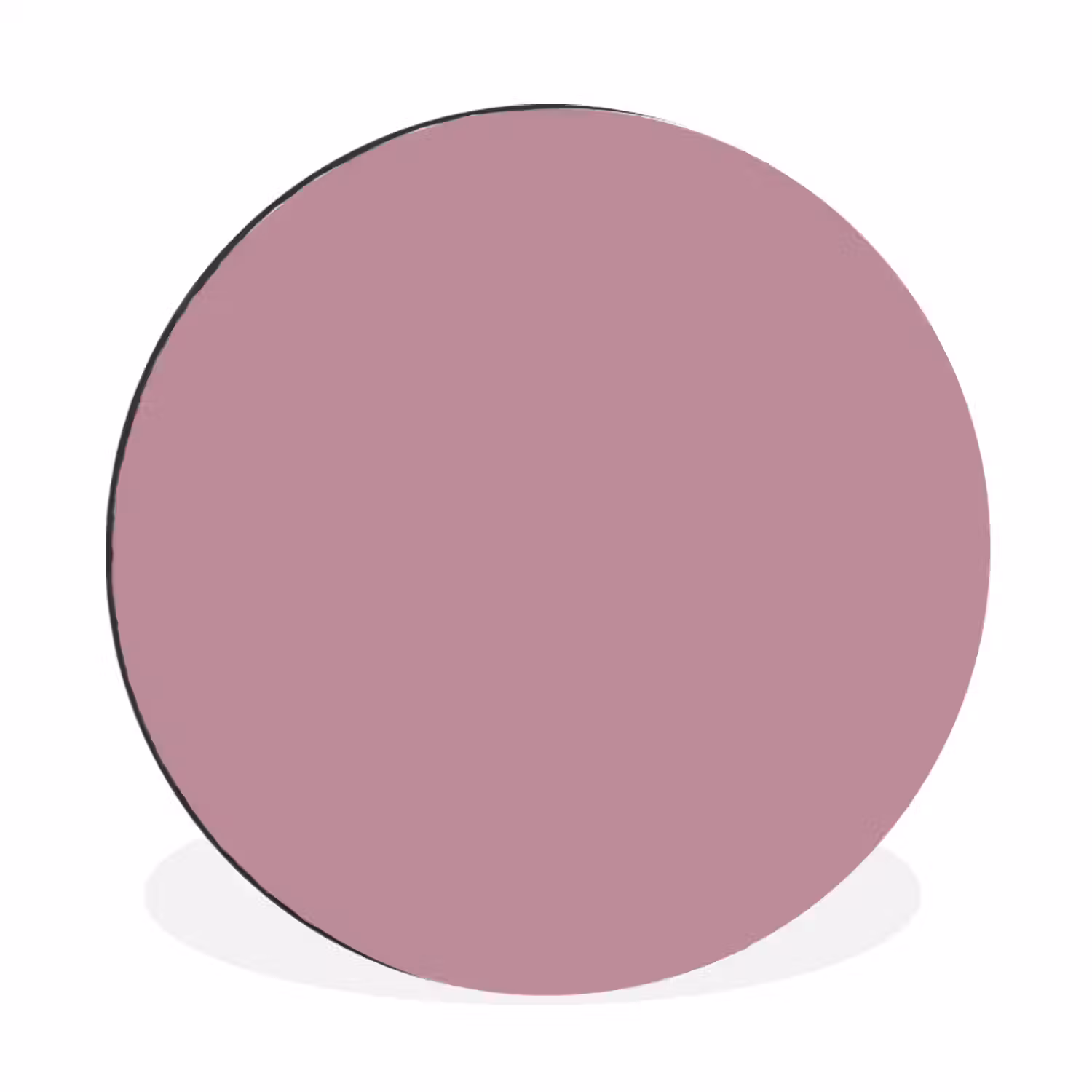 Dusty - Mauve - Paars Wandcirkel aluminium klein 190 -3d