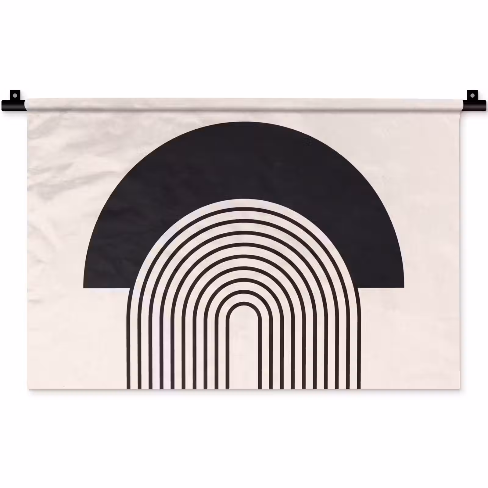 Wall Hanging - Abstract - Arch - Modern - Abstract - Boog - Modern Wandkleed katoen klein