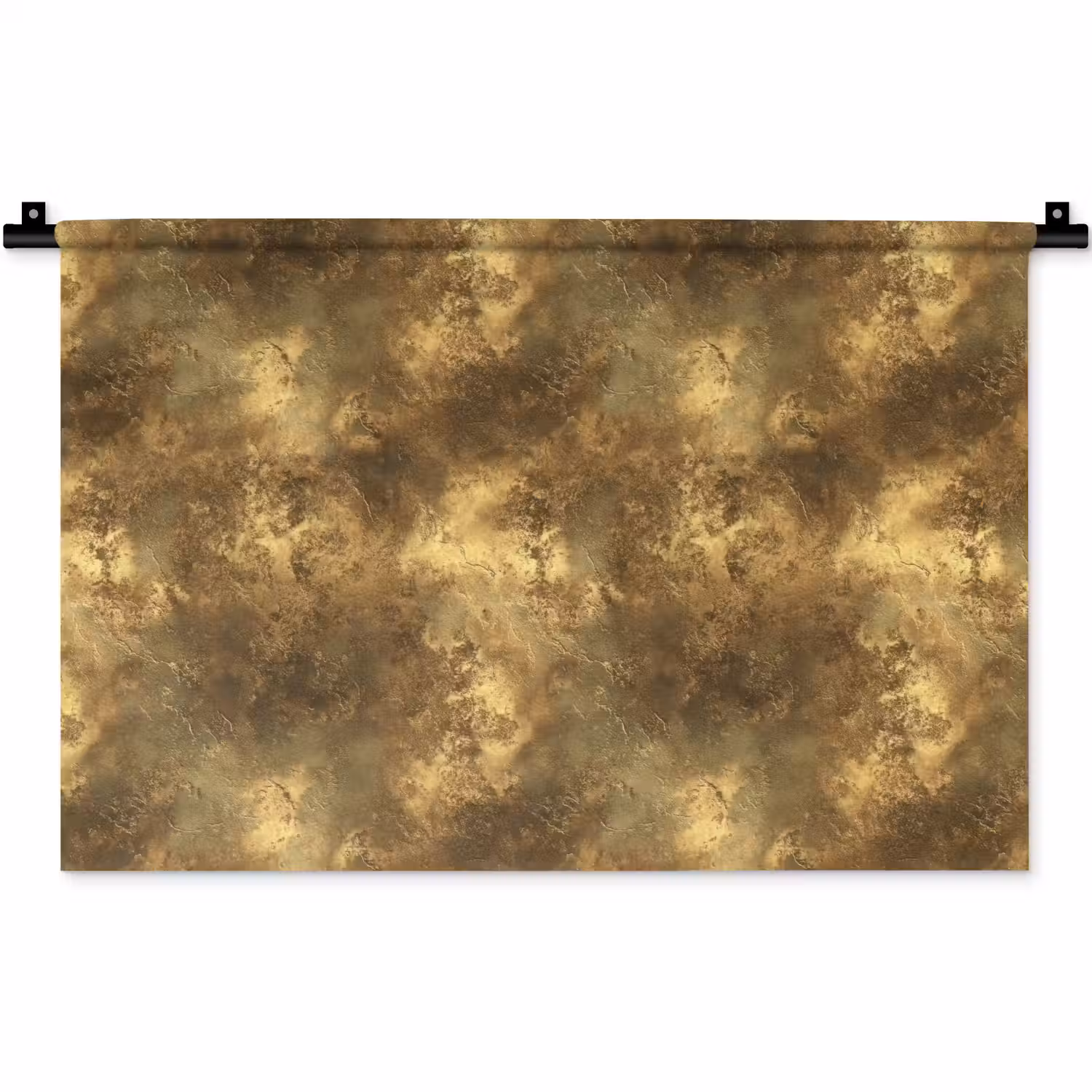 Antiek - Metaallook - Goud Wandkleed katoen klein 269 -zz3d