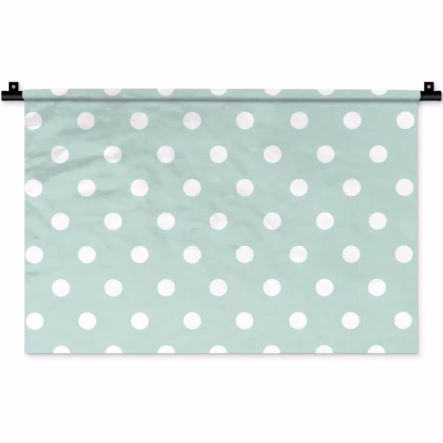 Klassiek - Polka - Groen Wandkleed katoen klein 269 -zz3d