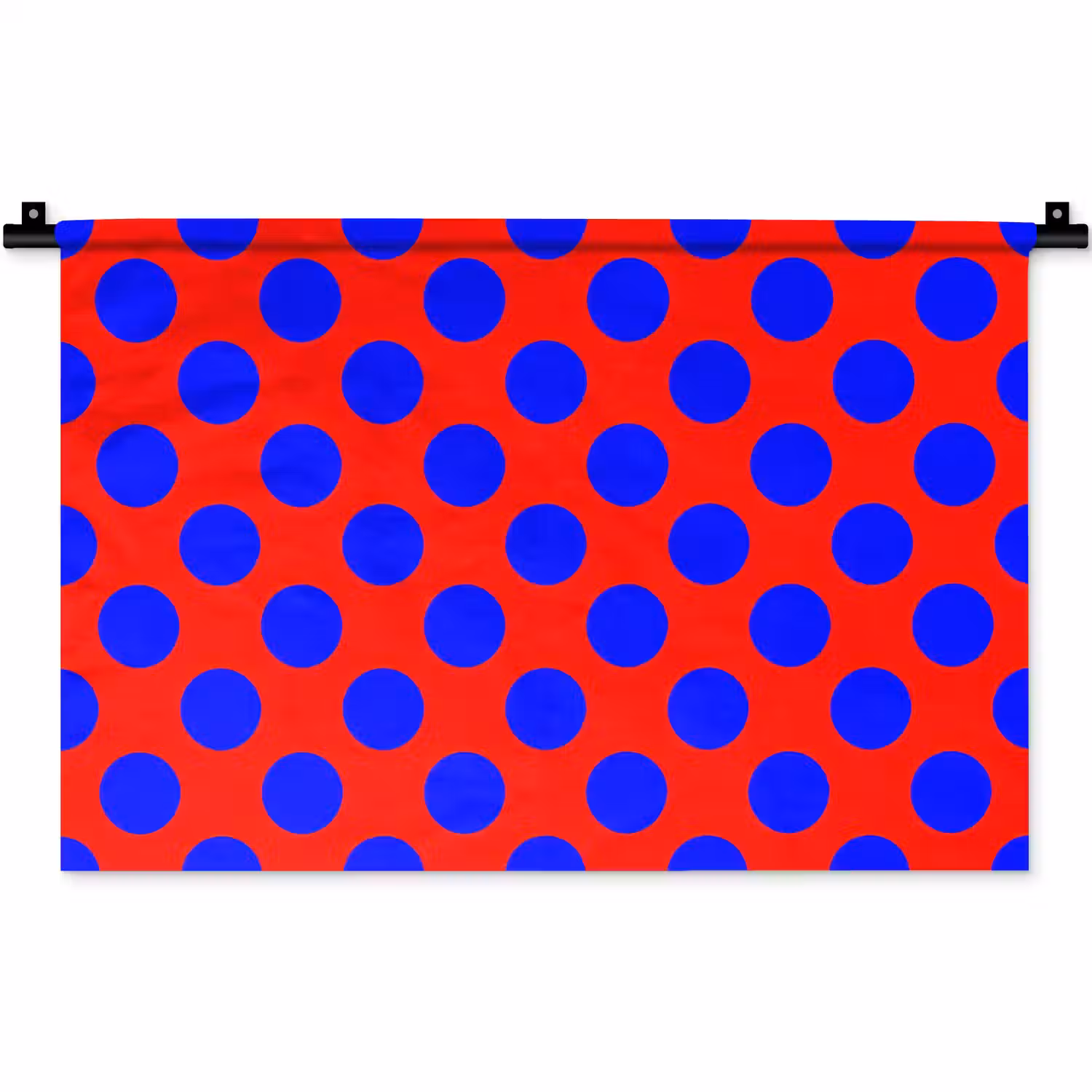 Dots - Klassiek - Rood Wandkleed katoen klein 269 -zz3d