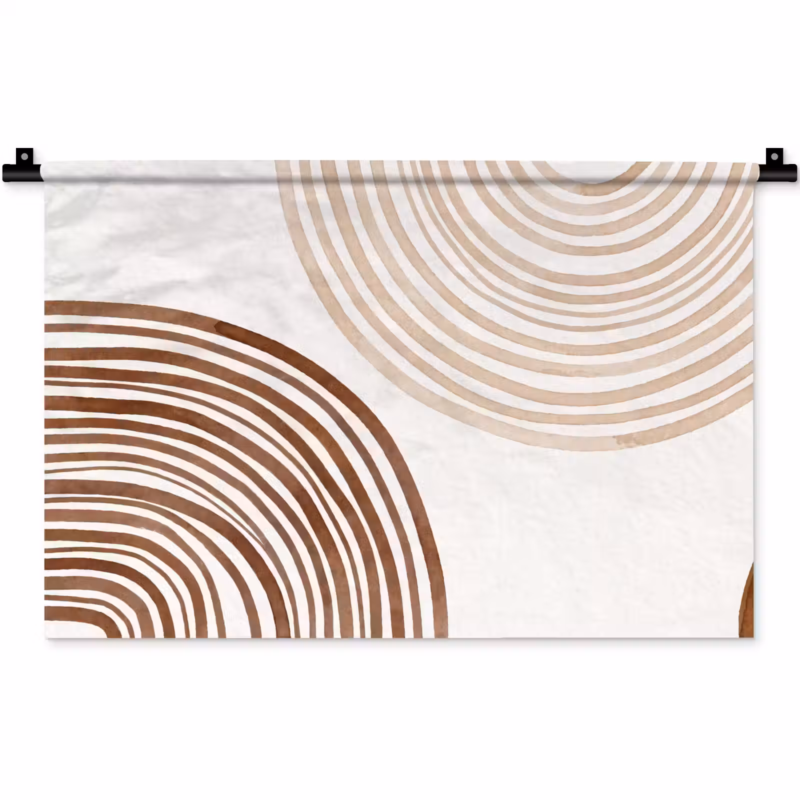 Wall Hanging - Lines - Minimalist - Art - Lijnen - Minimalistisch - Kunst Wandkleed katoen klein