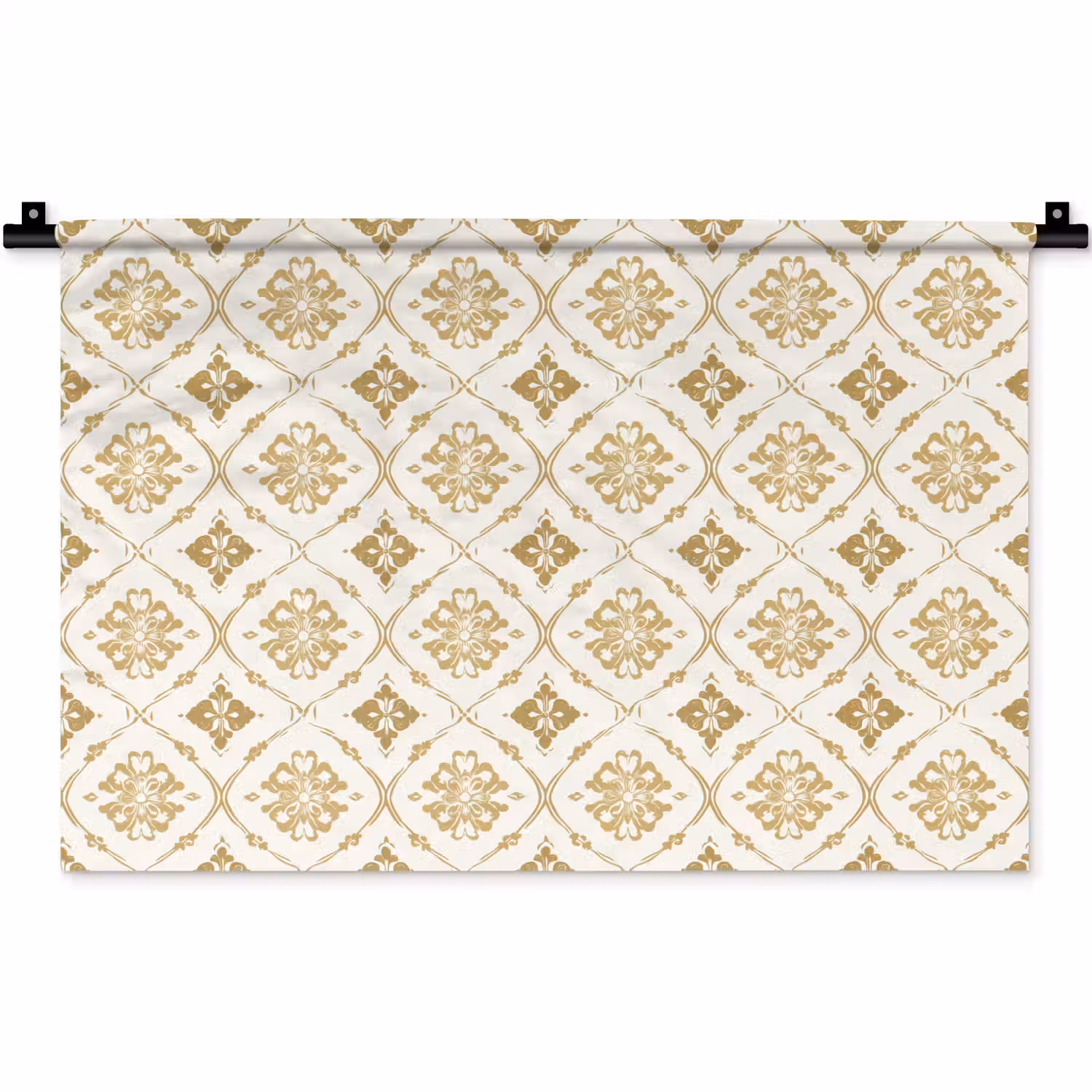 Ornament - Klassiek - Goud Wandkleed katoen klein 269 -zz3d